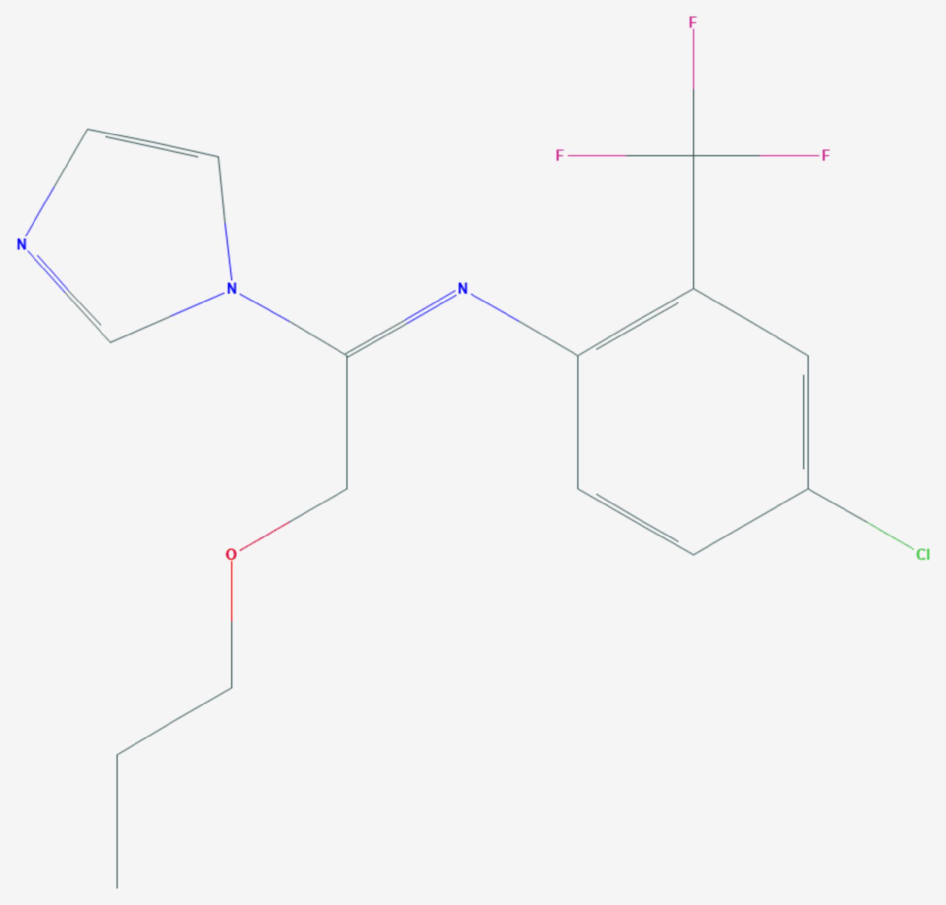 Triflumizol (Strukturformel)