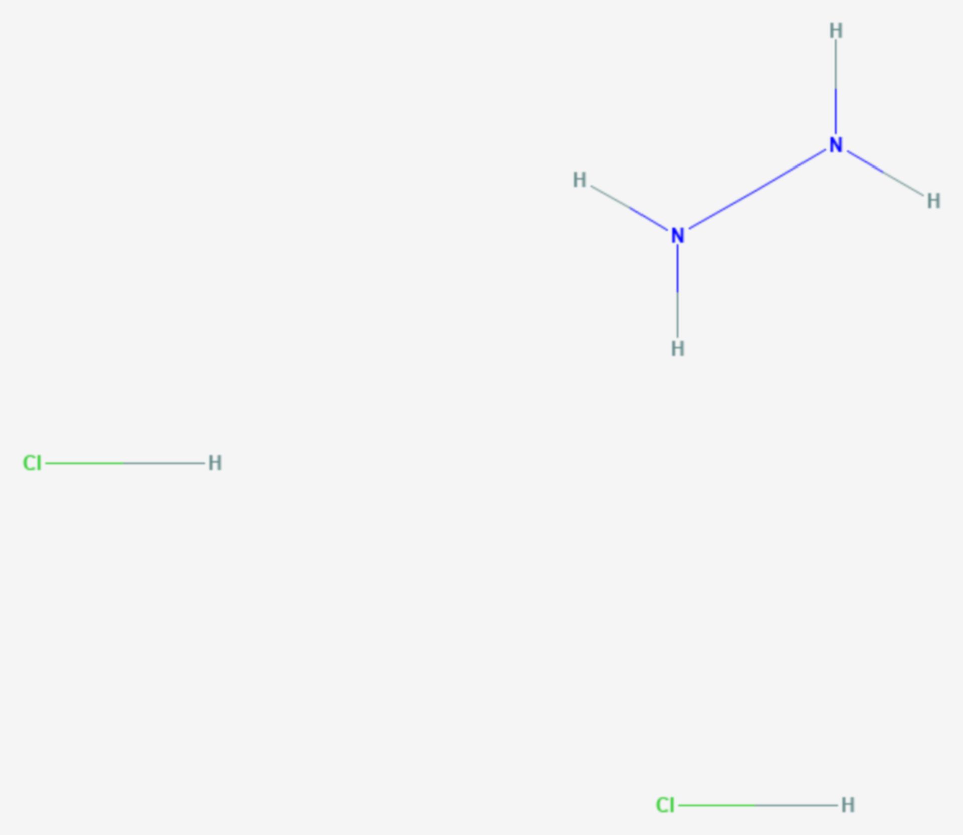 Hydraziniumdichlorid (Strukturformel)