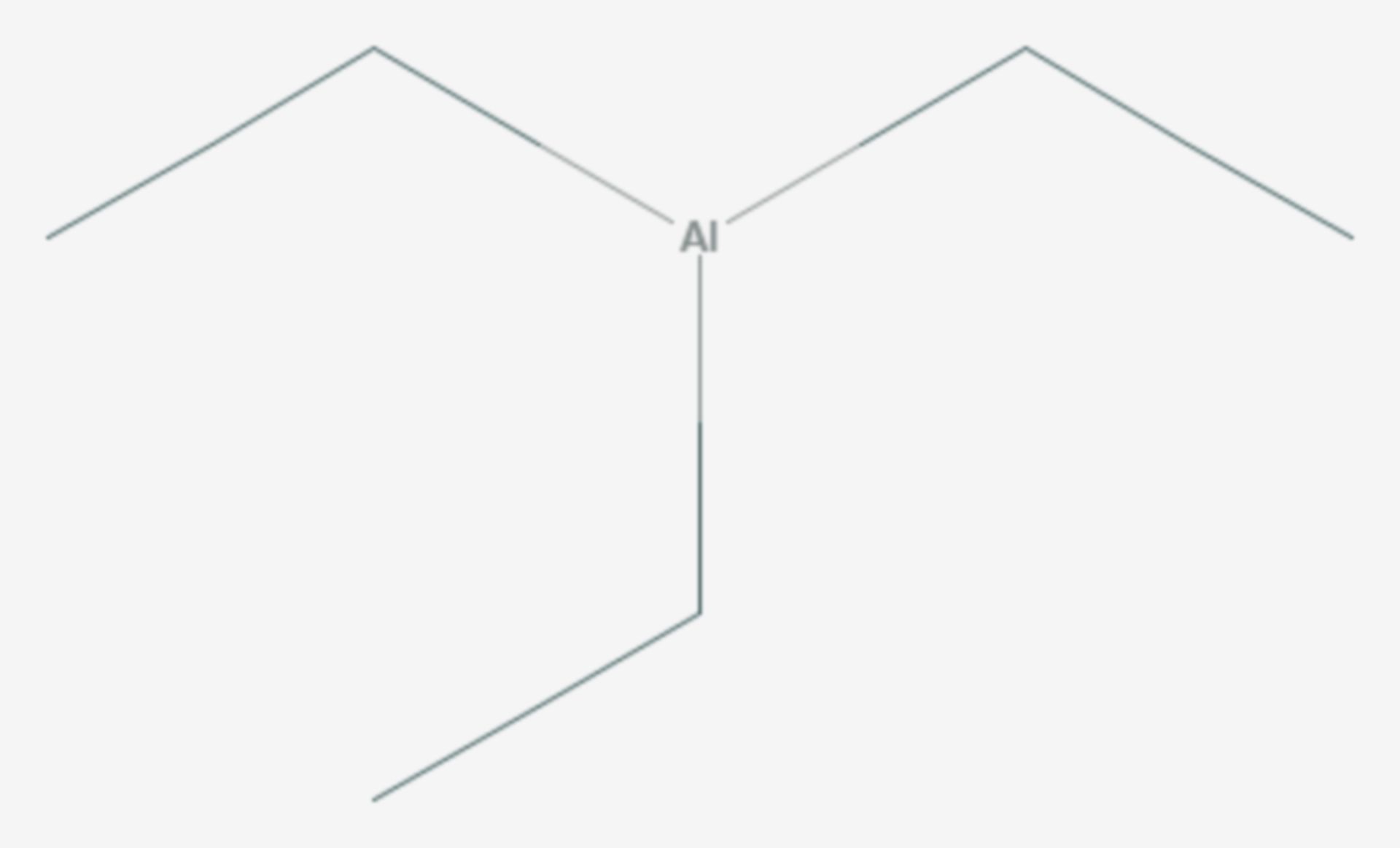Triethylaluminium (Strukturformel)