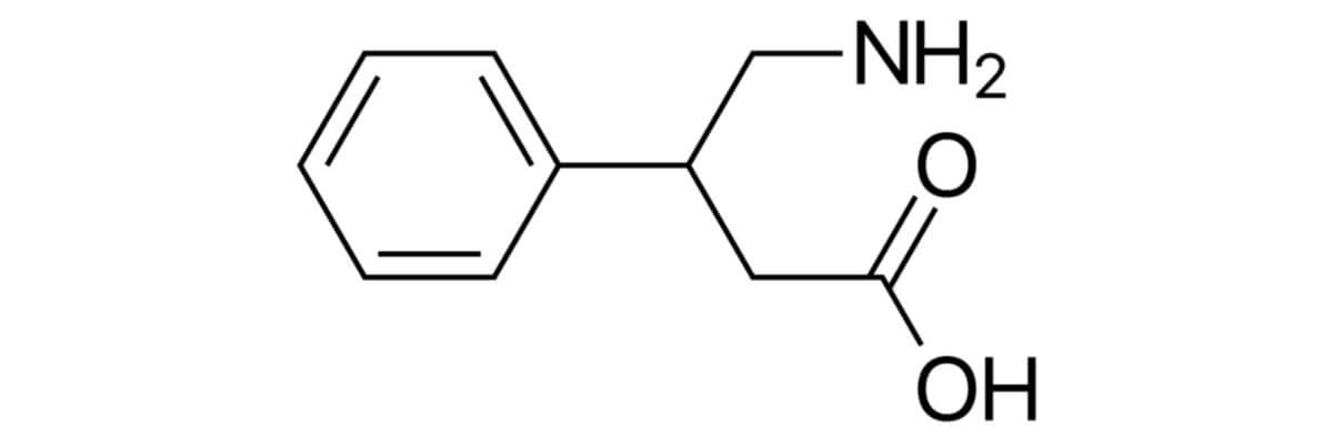 Strukturformel Phenibut