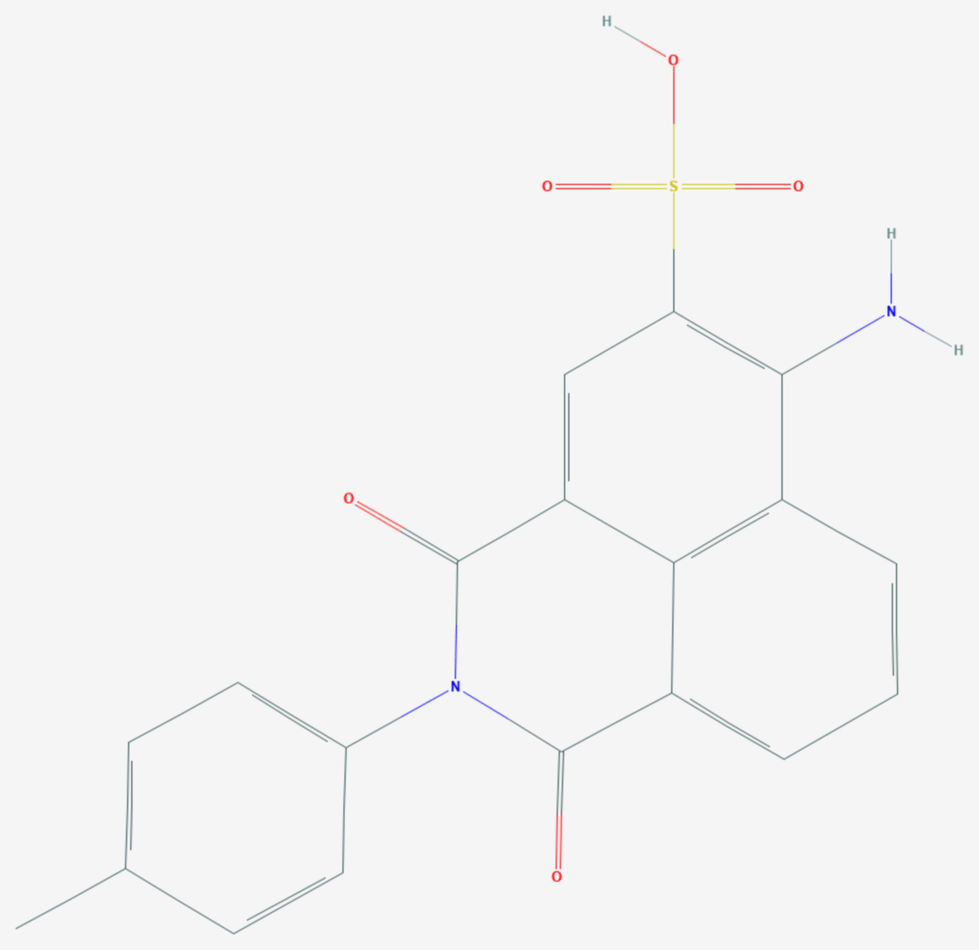 Brillantsulfaflavin (Strukturformel)