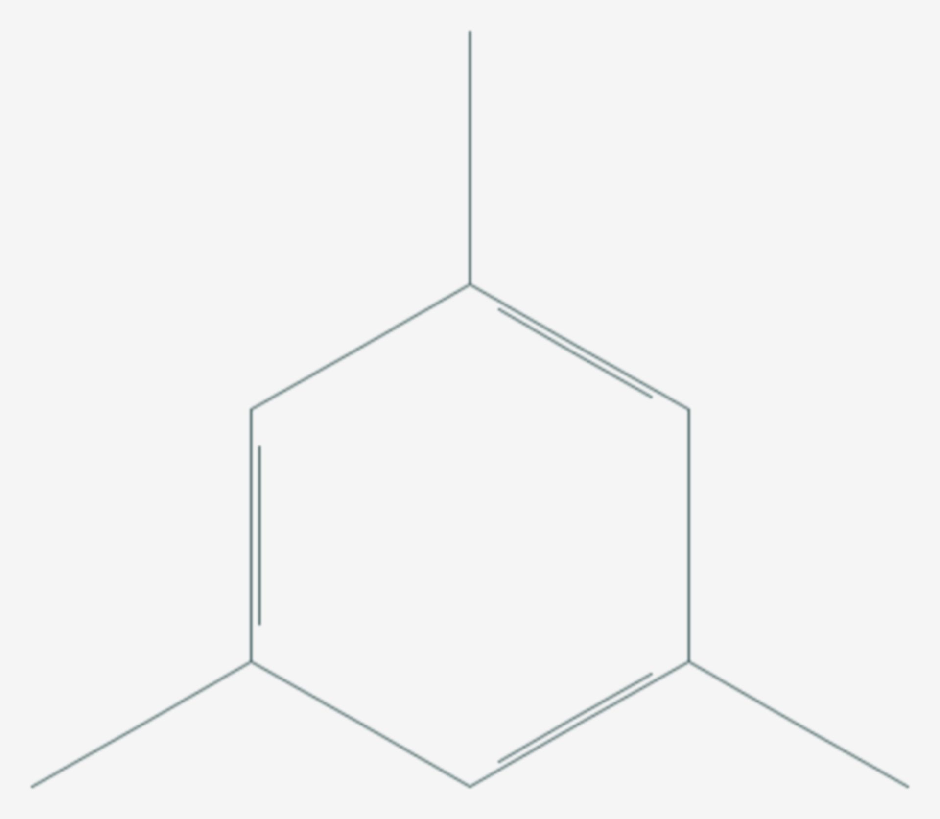 Mesitylen (Strukturformel)
