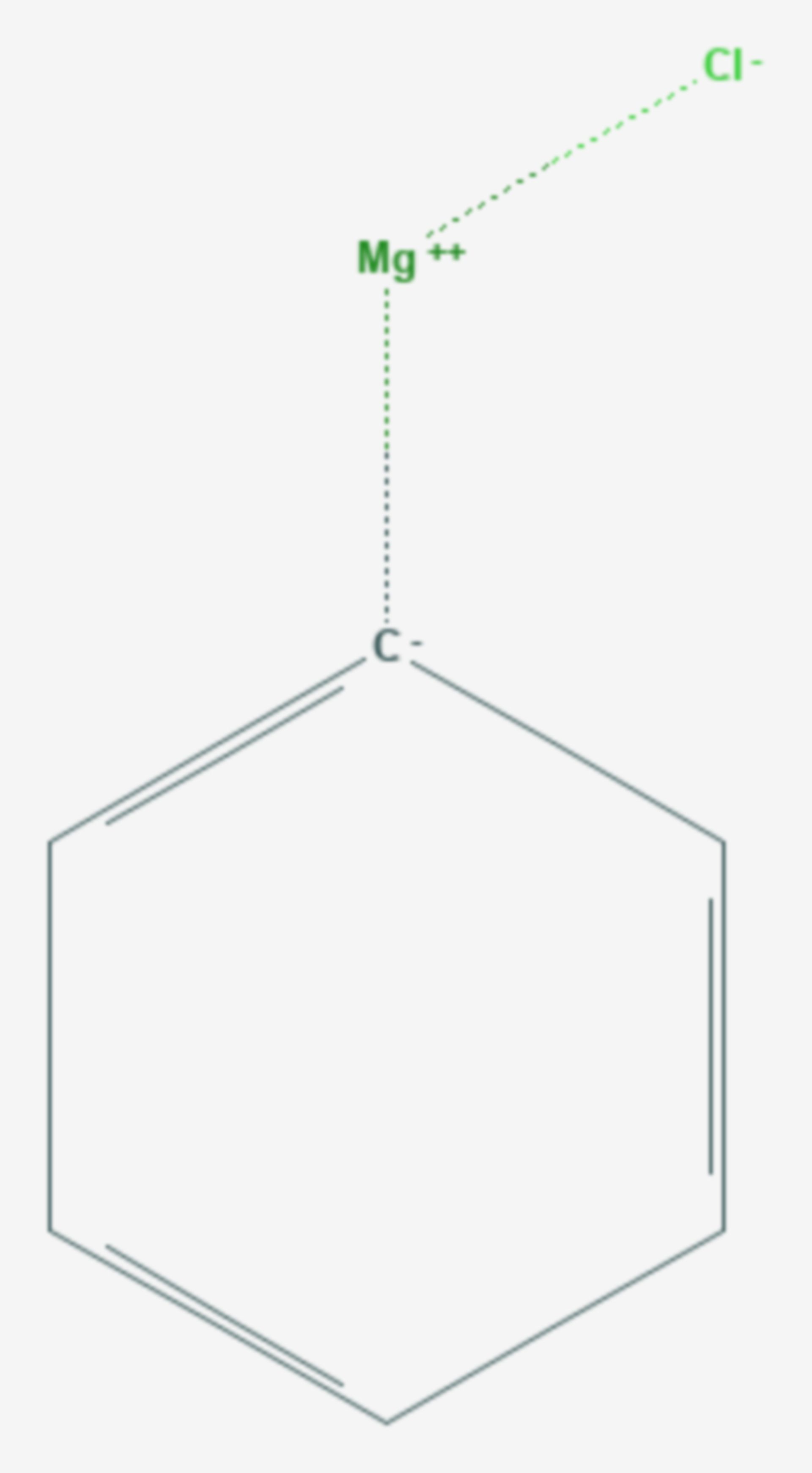 Phenylmagnesiumchlorid (Strukturformel)
