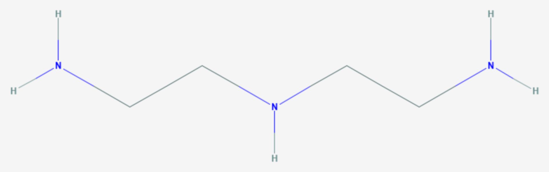 Diethylentriamin (Strukturformel)