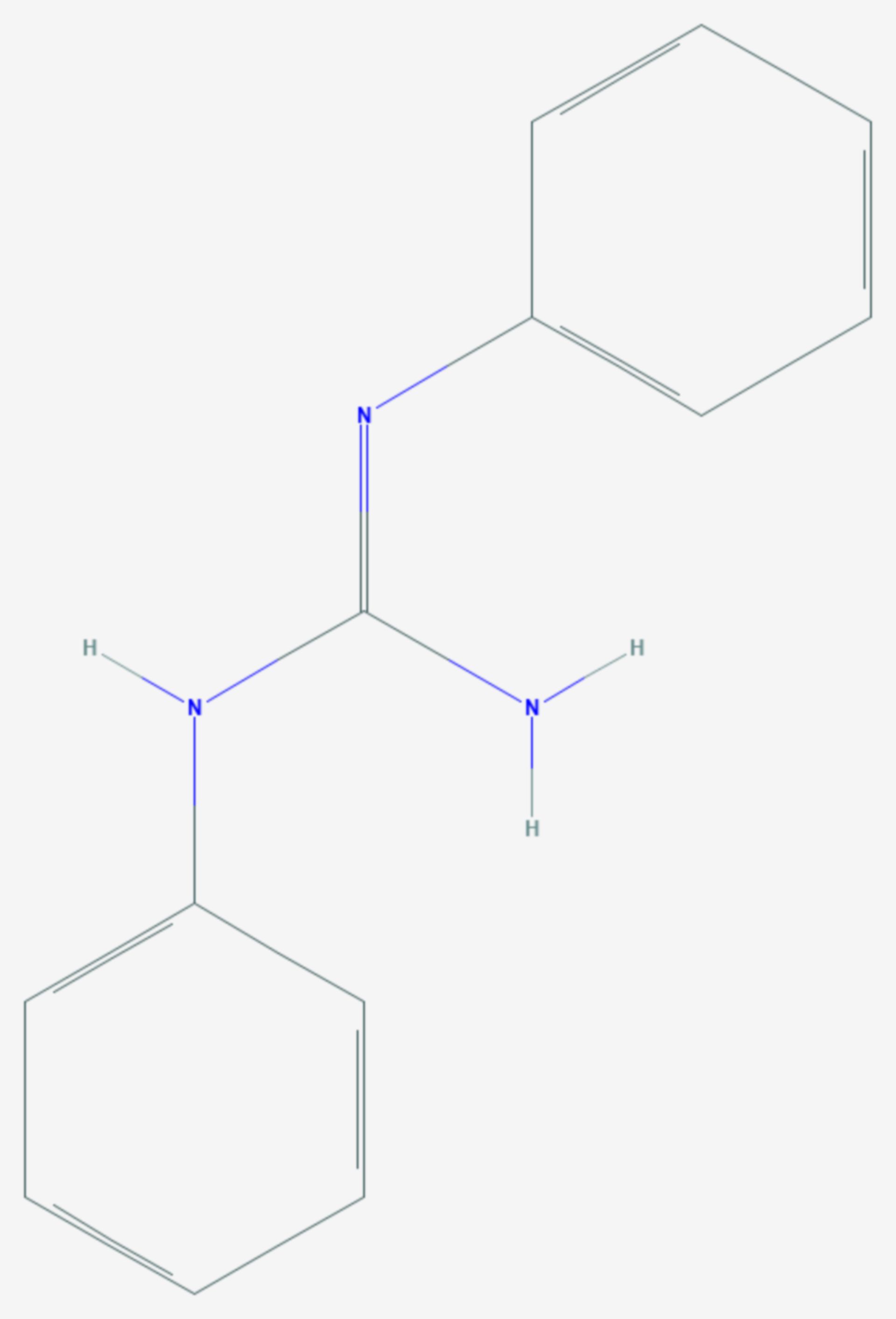 N,N′-Diphenylguanidin (Strukturformel)