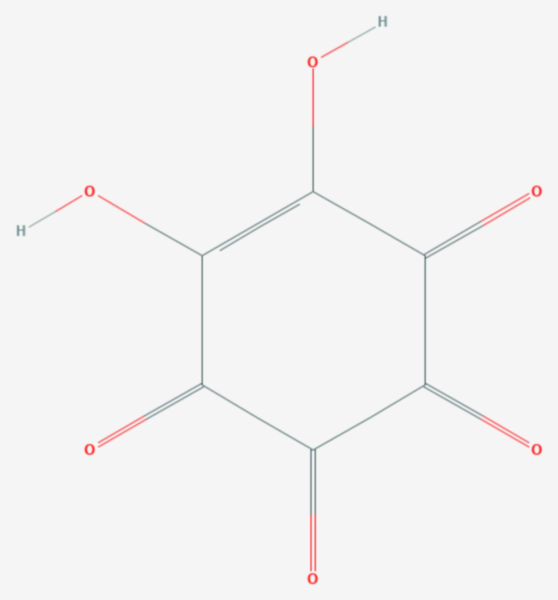 Rhodizonsäure (Strukturformel)