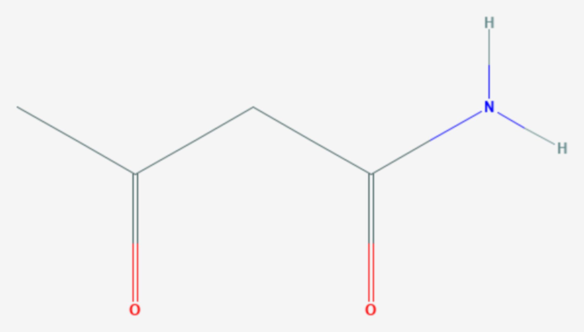 Acetoacetamid (Strukturformel)