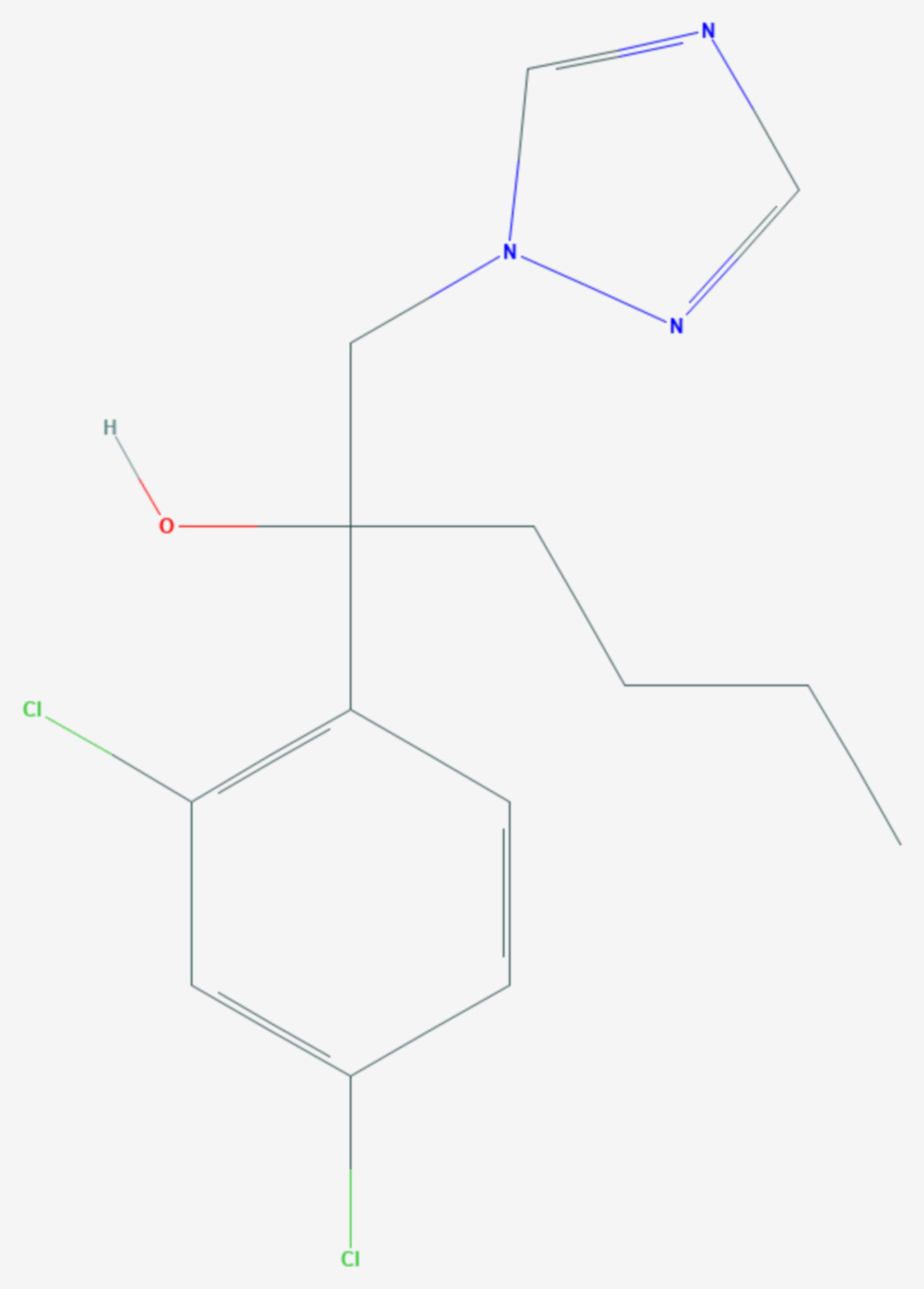 Hexaconazol (Strukturformel)