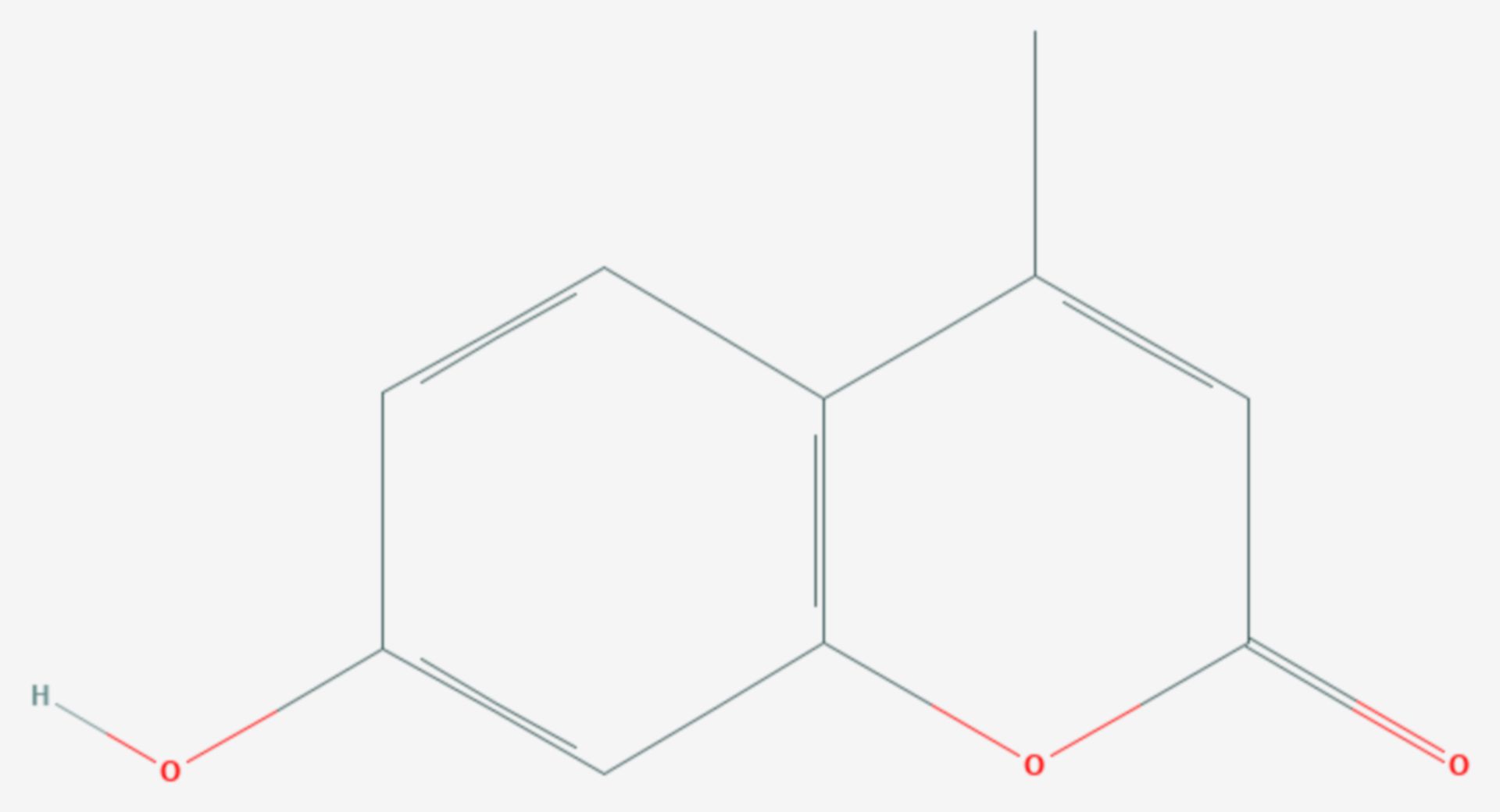 4-Methylumbelliferon (Strukturformel)