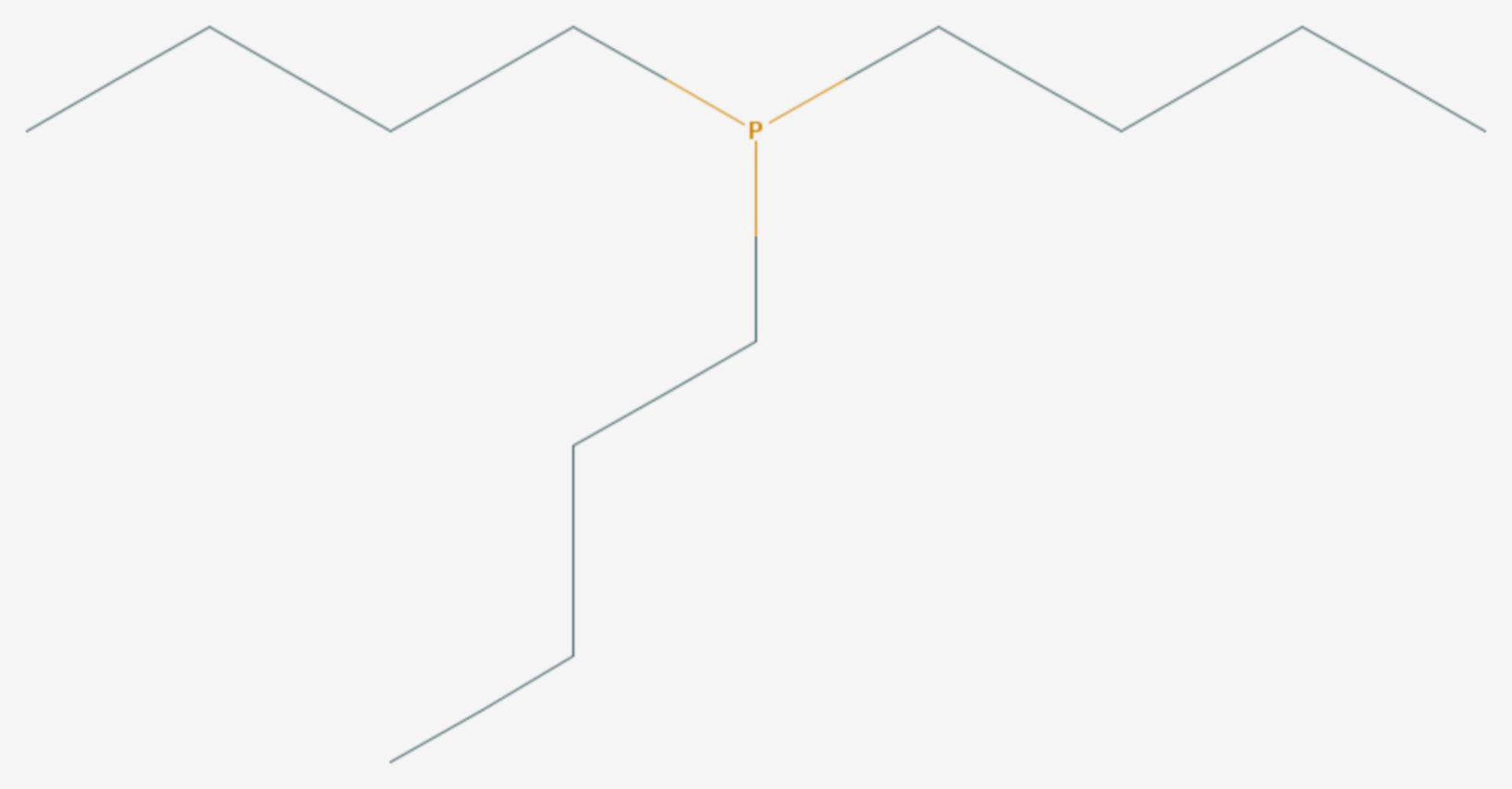 Tributylphosphin (Strukturformel)