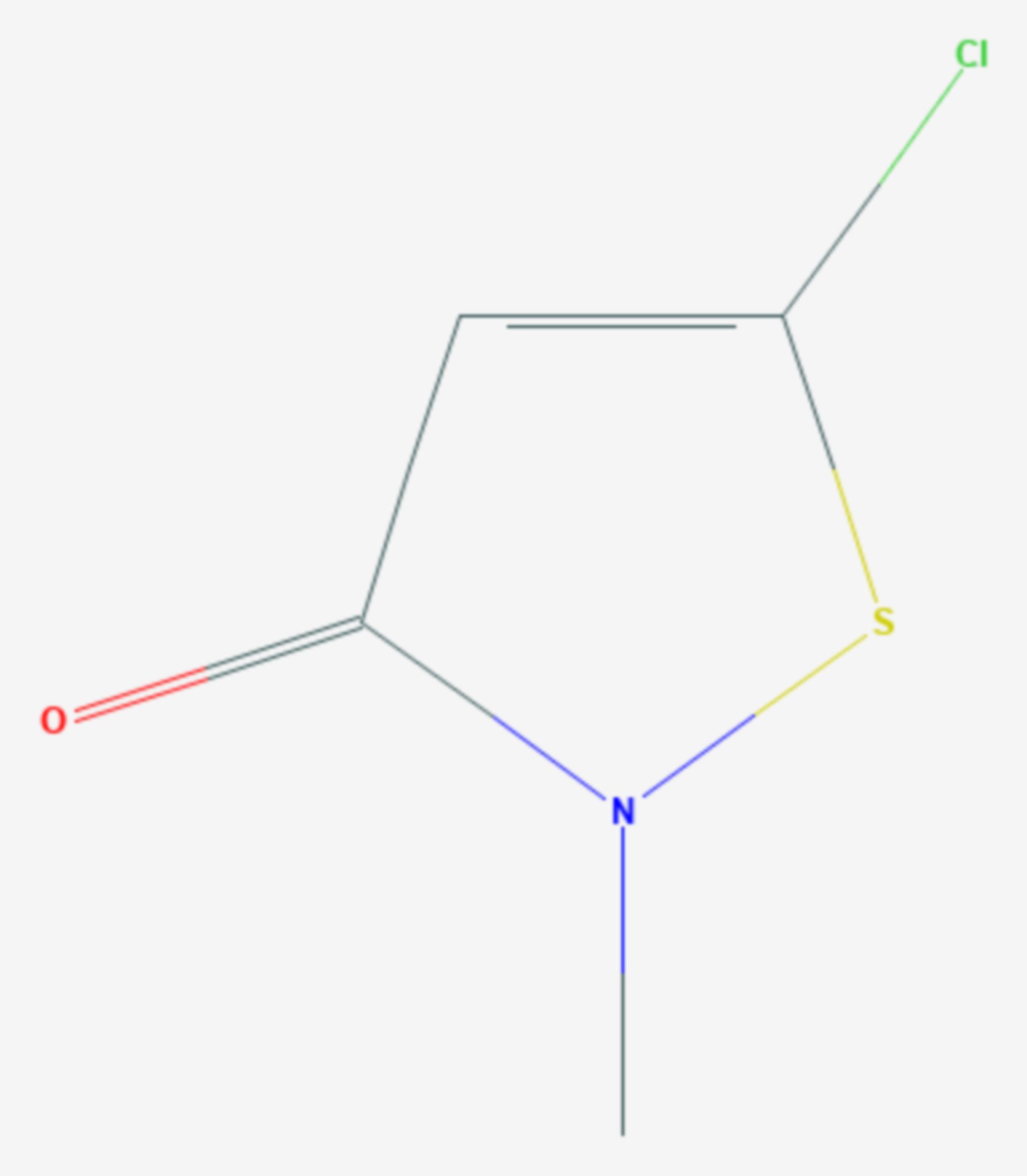 Chlormethylisothiazolinon (Strukturformel)