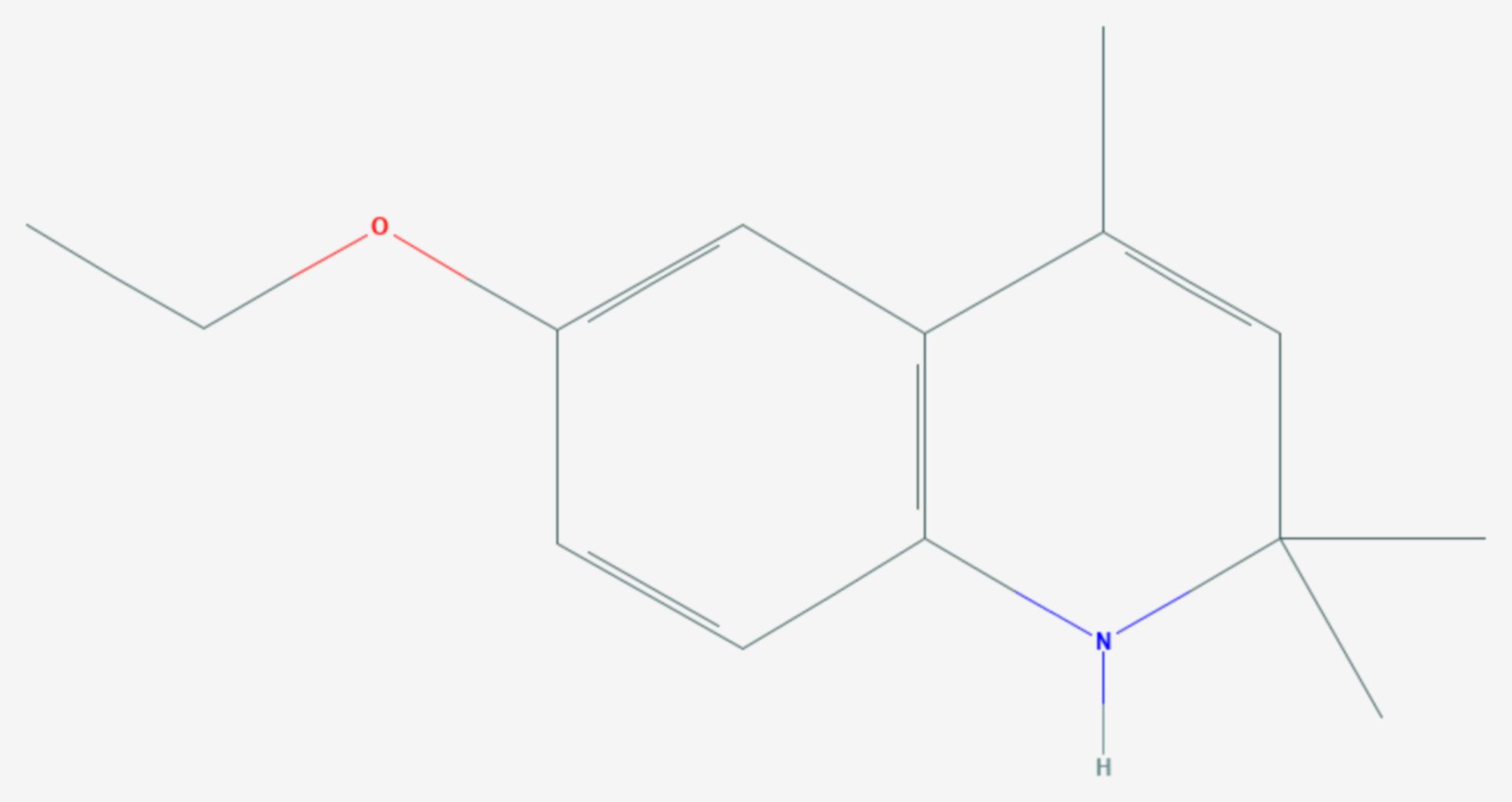 Ethoxyquin (Strukturformel)