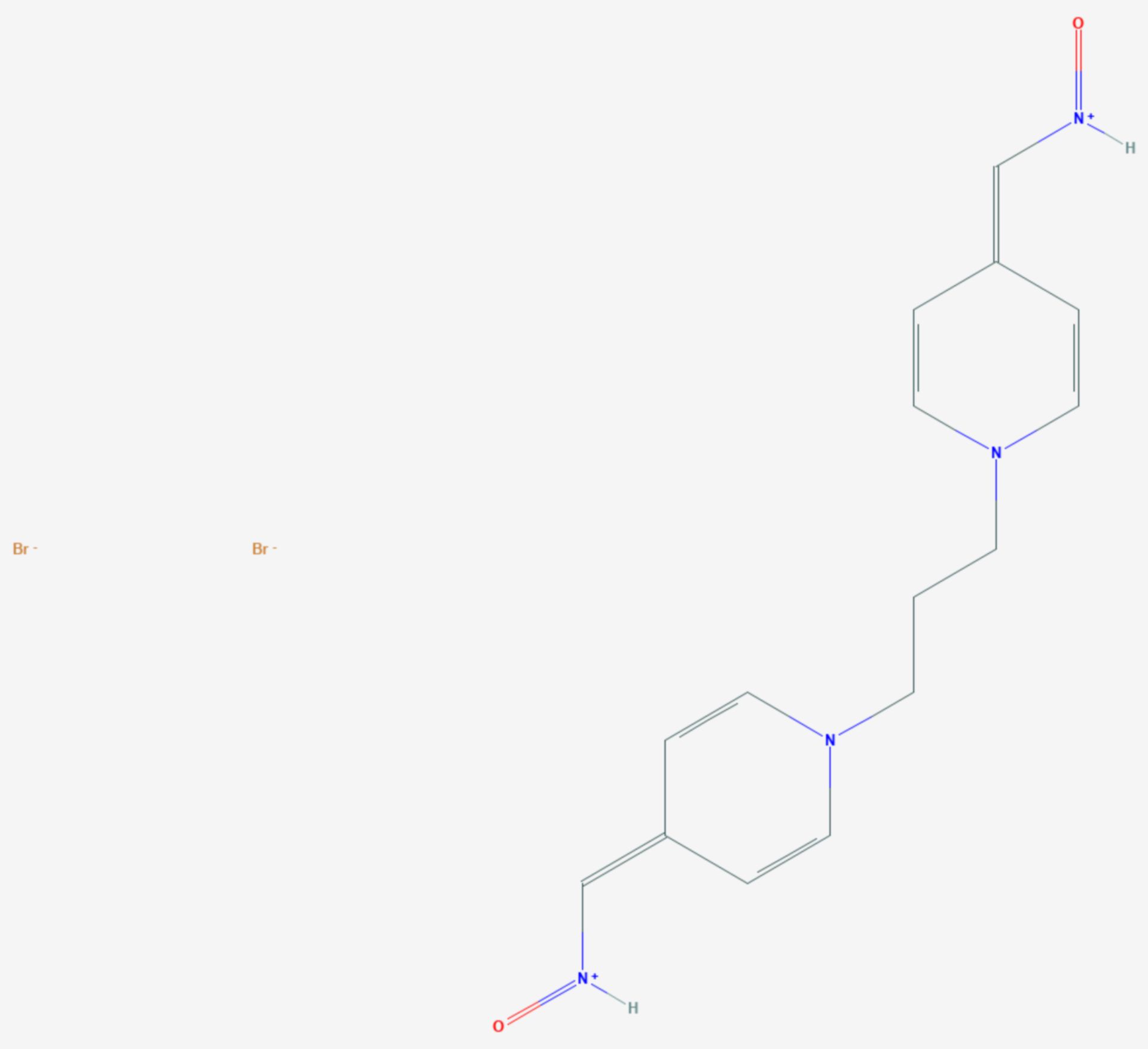 Trimedoximbromid (Strukturformel)