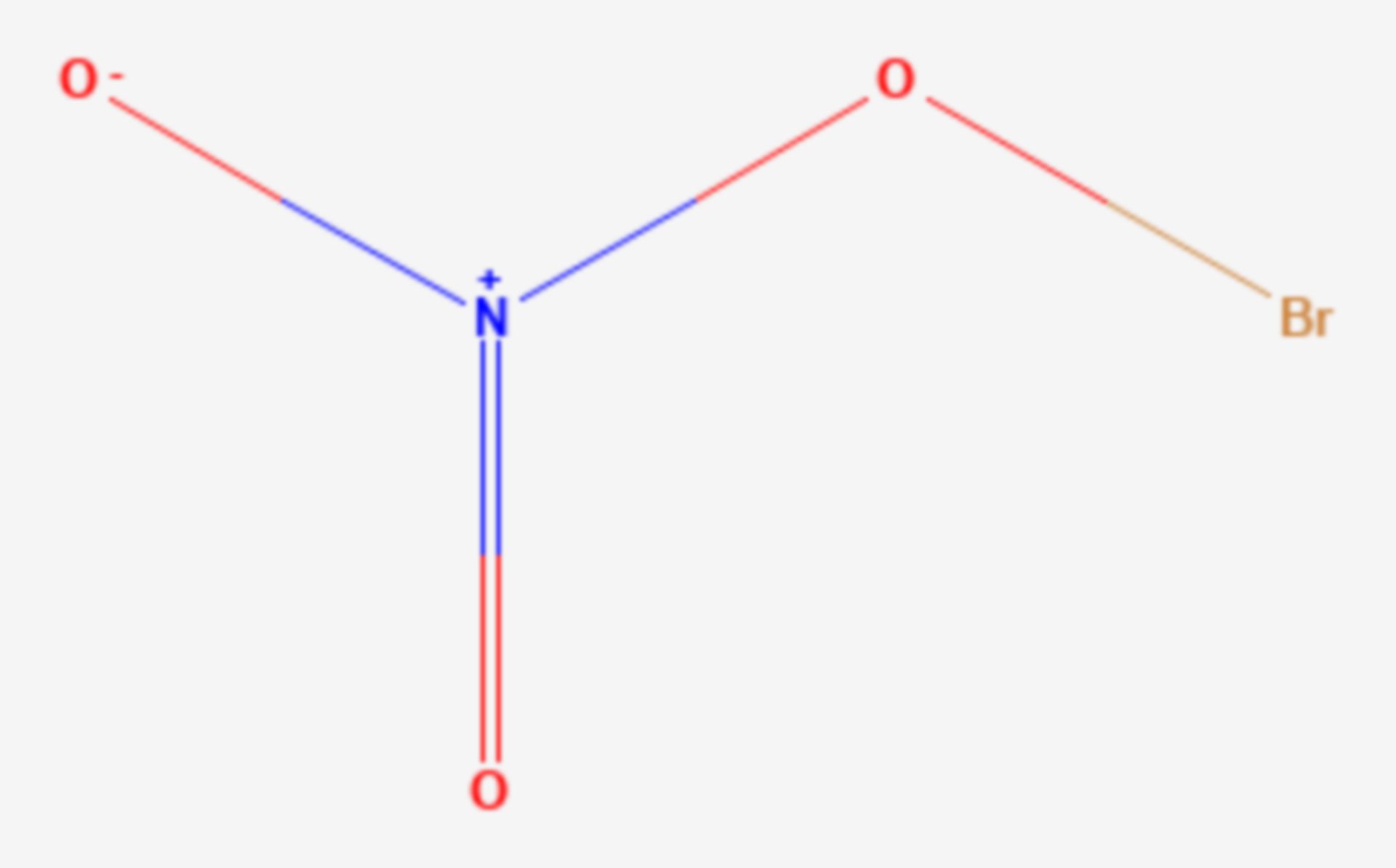 Bromnitrat (Strukturformel)