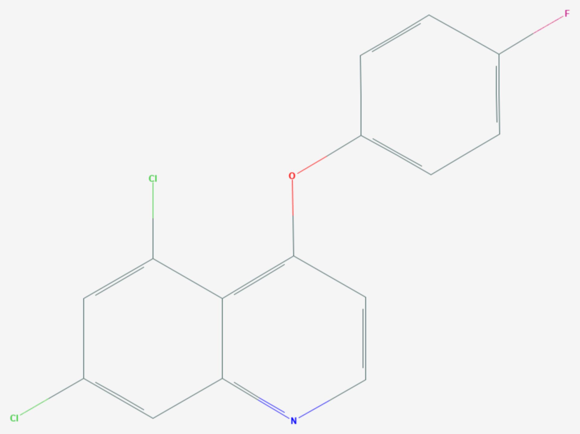 Quinoxyfen (Strukturformel)
