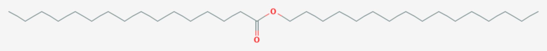 Cetylpalmitat (Strukturformel)