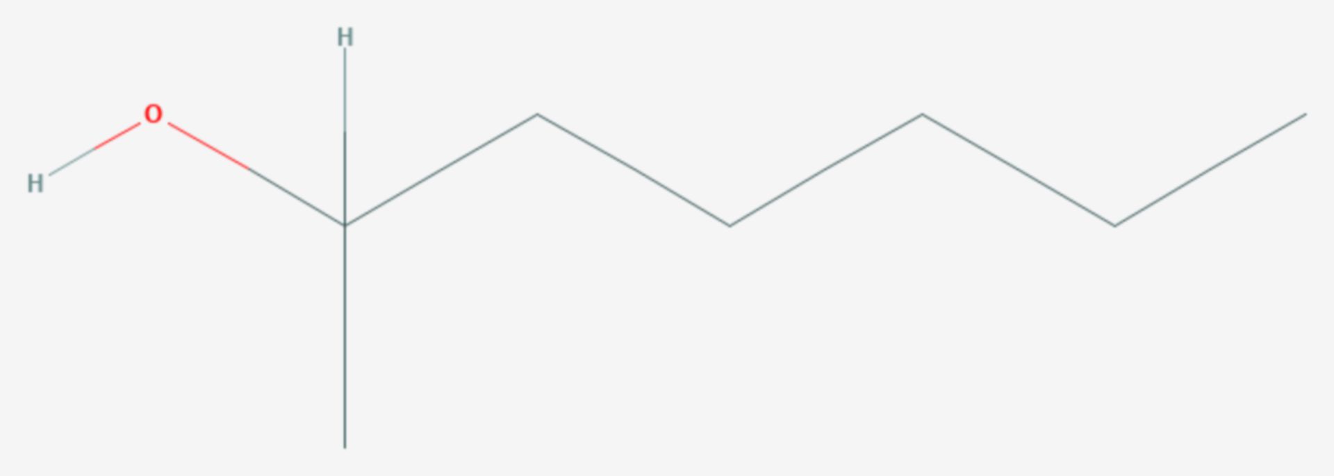 2-Heptanol (Strukturformel)