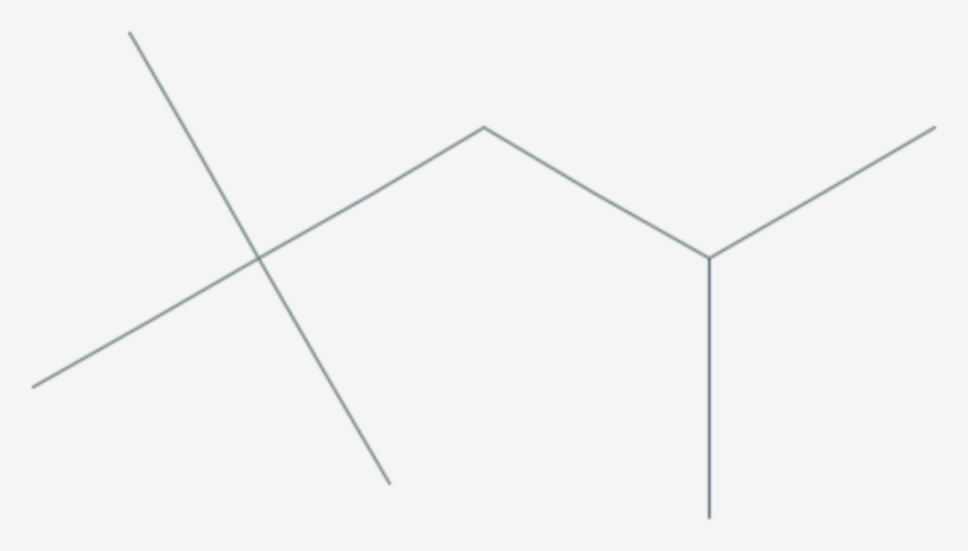 2,2,4-Trimethylpentan (Strukturformel)