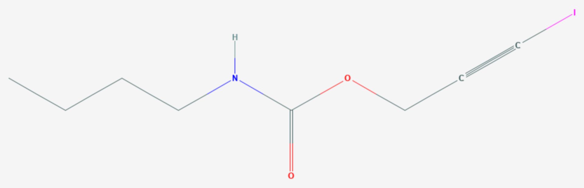 Iodocarb (Strukturformel)