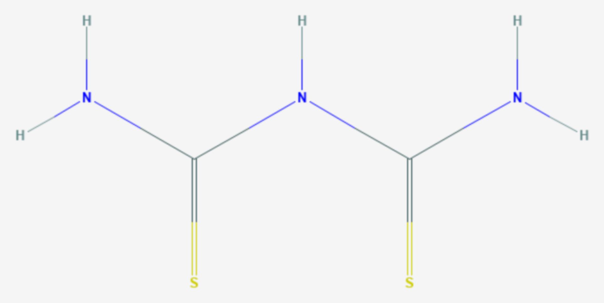 Dithiobiuret (Strukturformel)