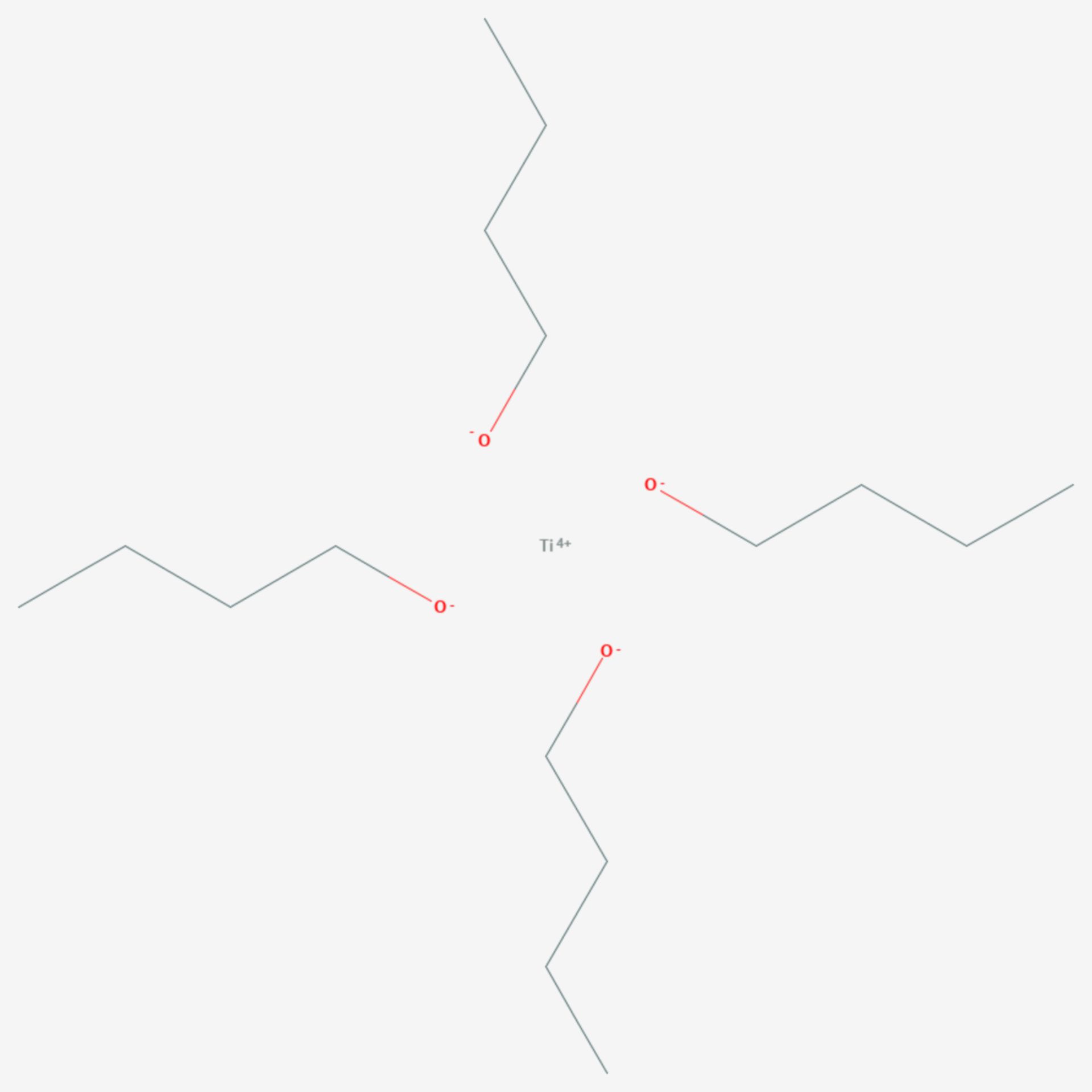 Titantetrabutanolat (Strukturformel)