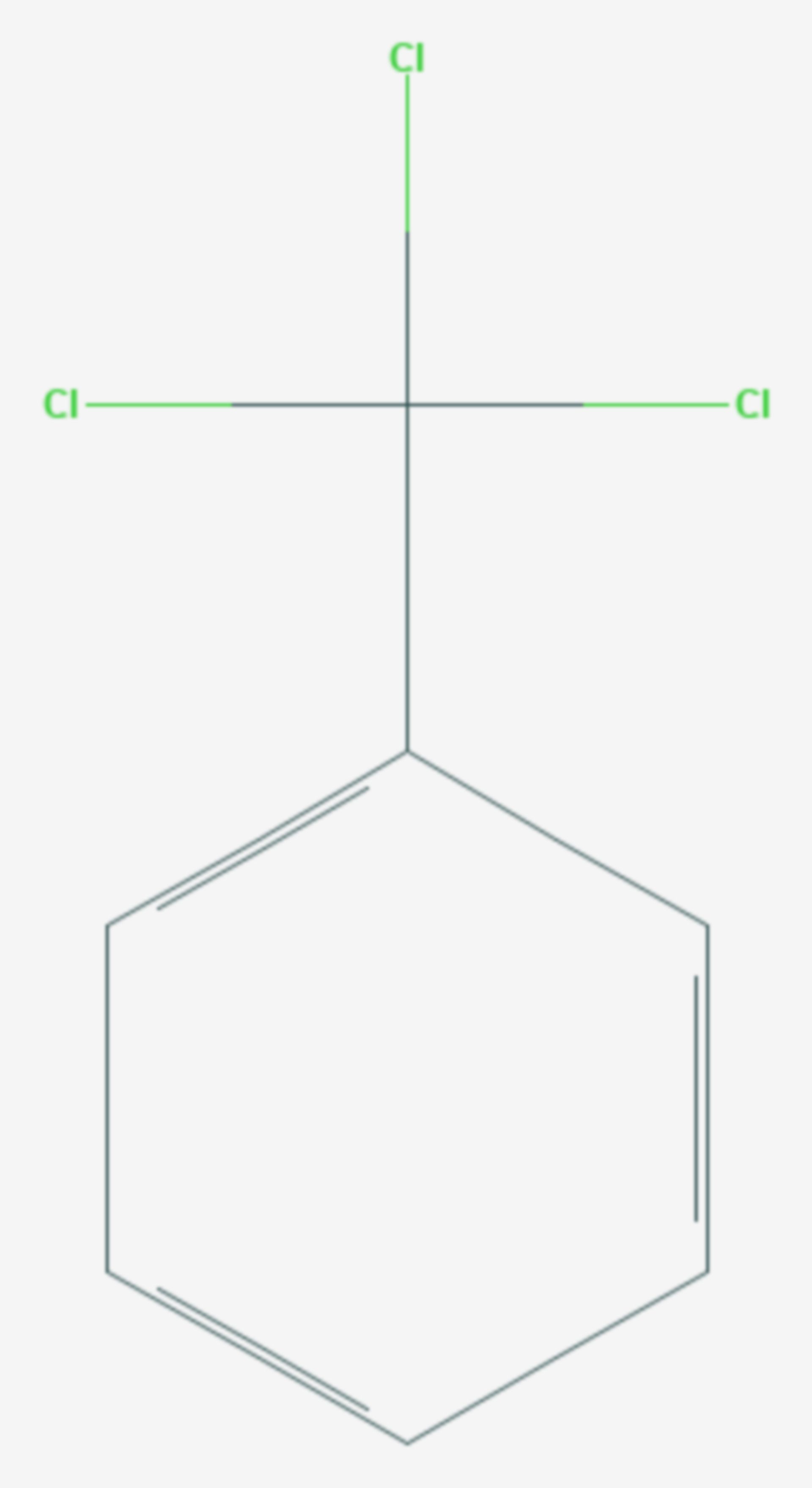 Benzotrichlorid (Strukturformel)