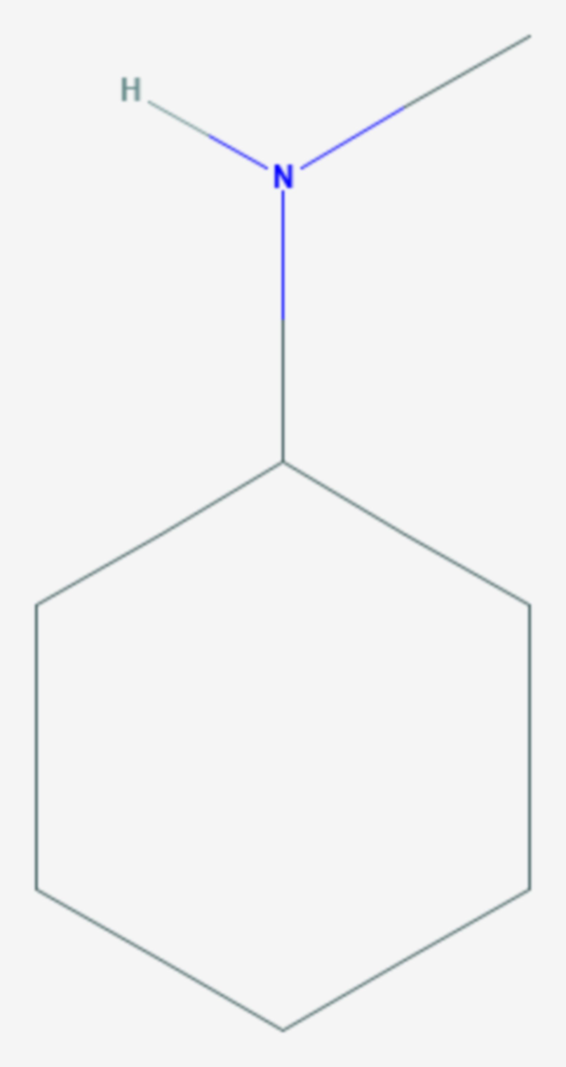 N-Methylcyclohexylamin (Strukturformel)