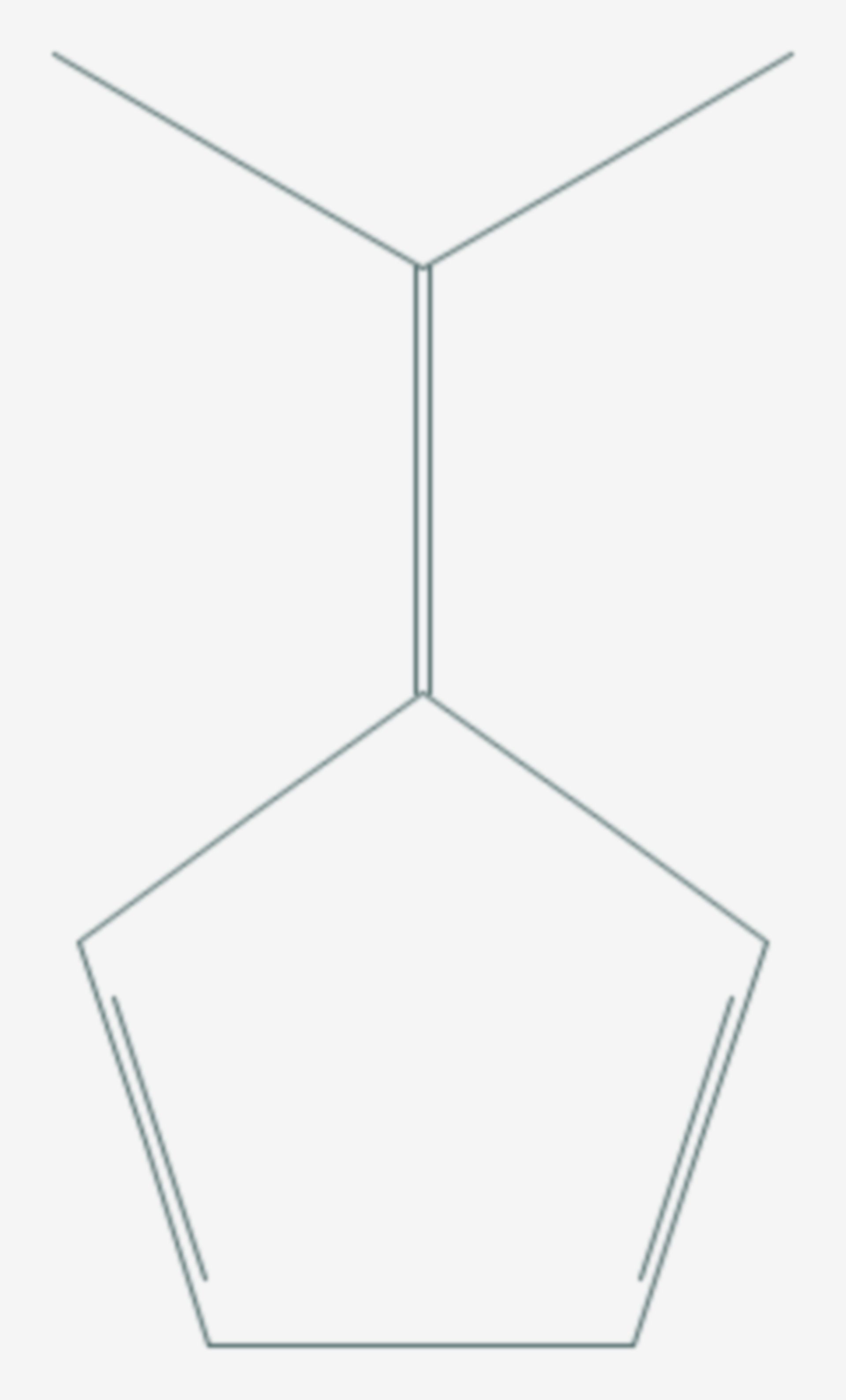 6,6-Dimethylfulven (Strukturformel)