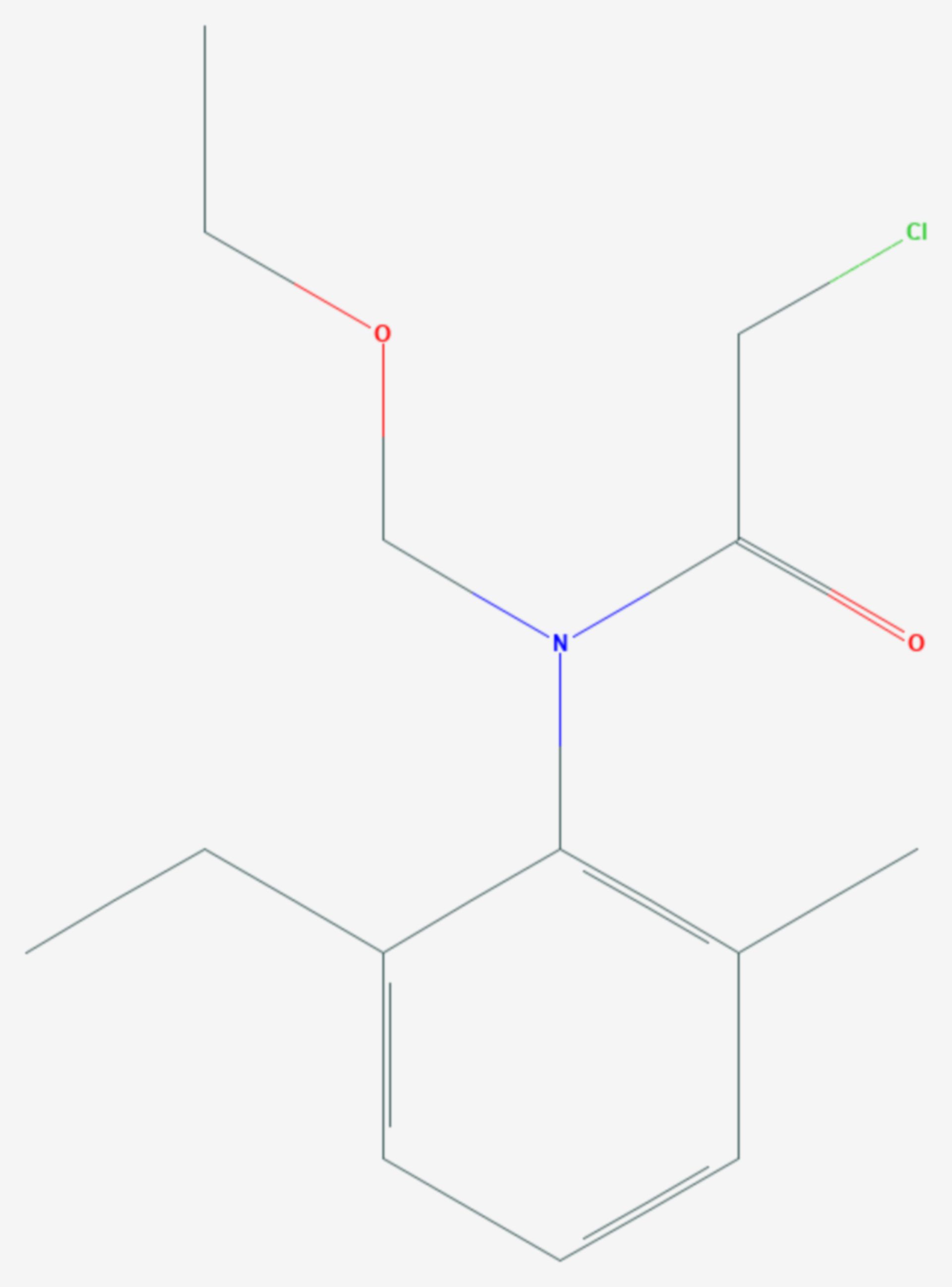 Acetochlor (Strukturformel)