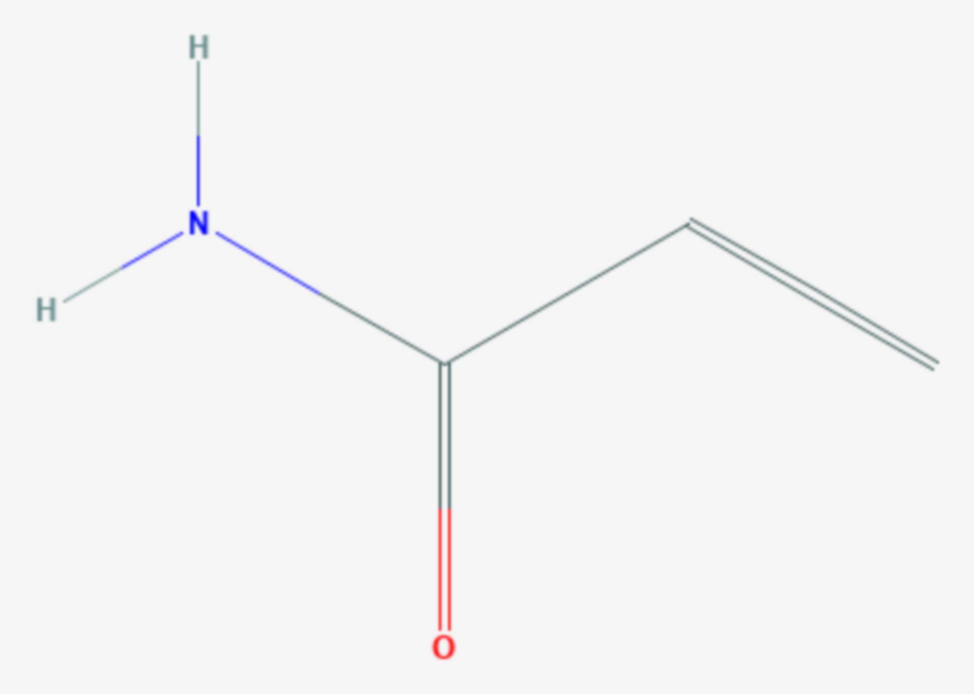 Acrylamid (Strukturformel)