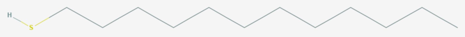 1-Dodecanthiol (Strukturformel)