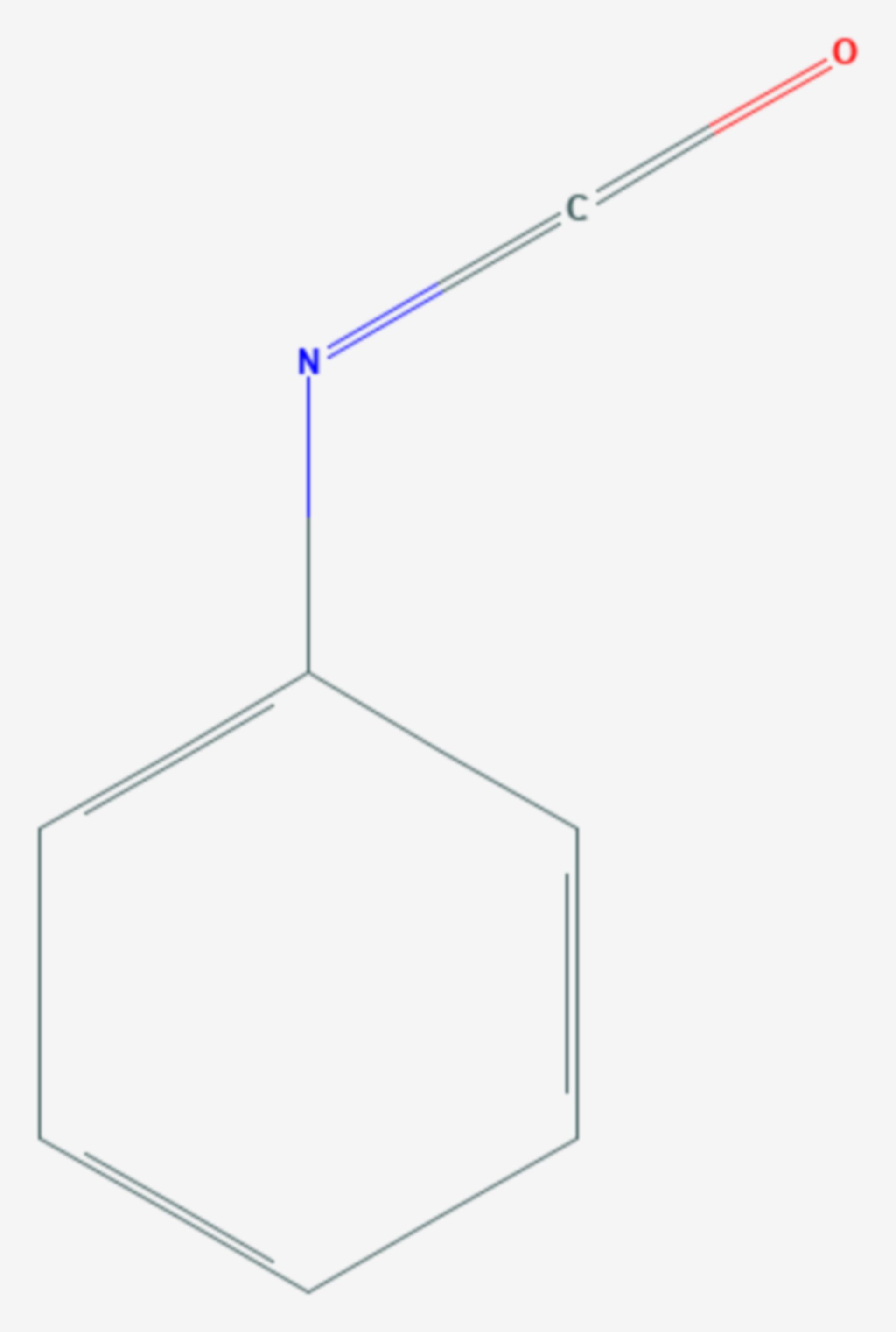 Phenylisocyanat (Strukturformel)