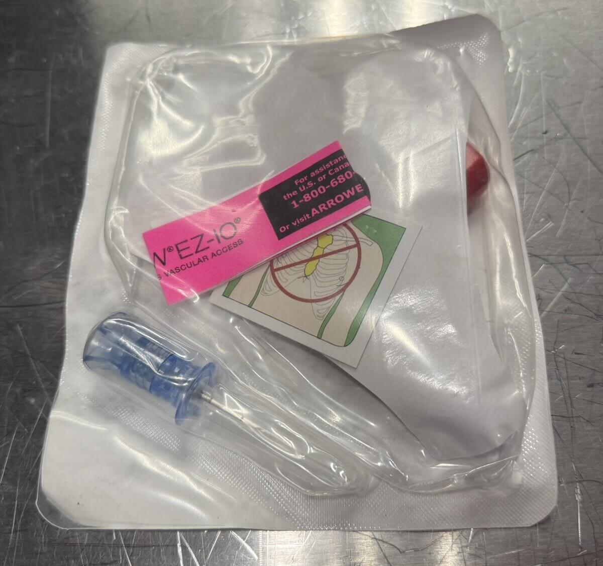 Intraossäres Zugangsset (Einzelaufnahme)