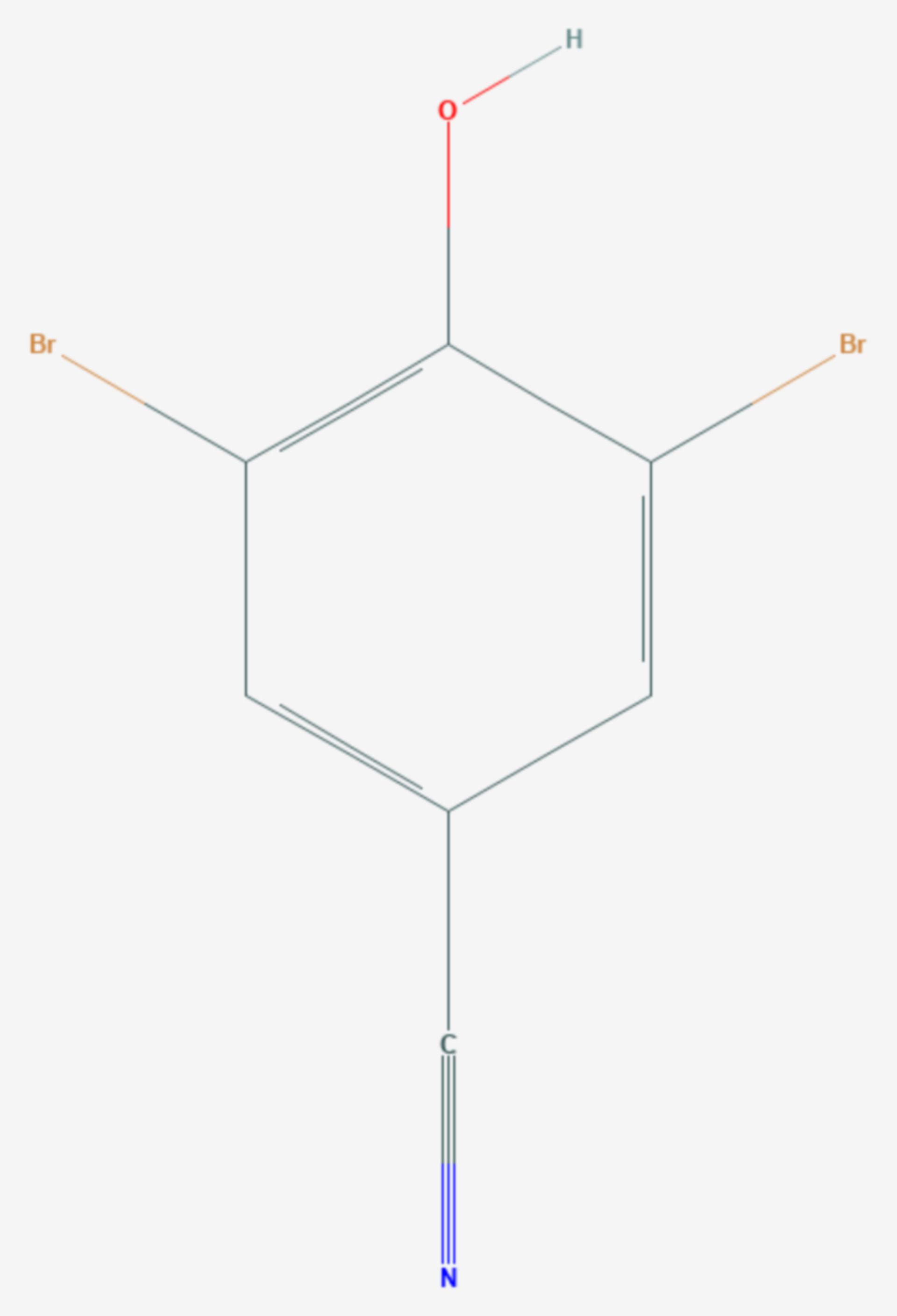 Bromoxynil (Strukturformel)