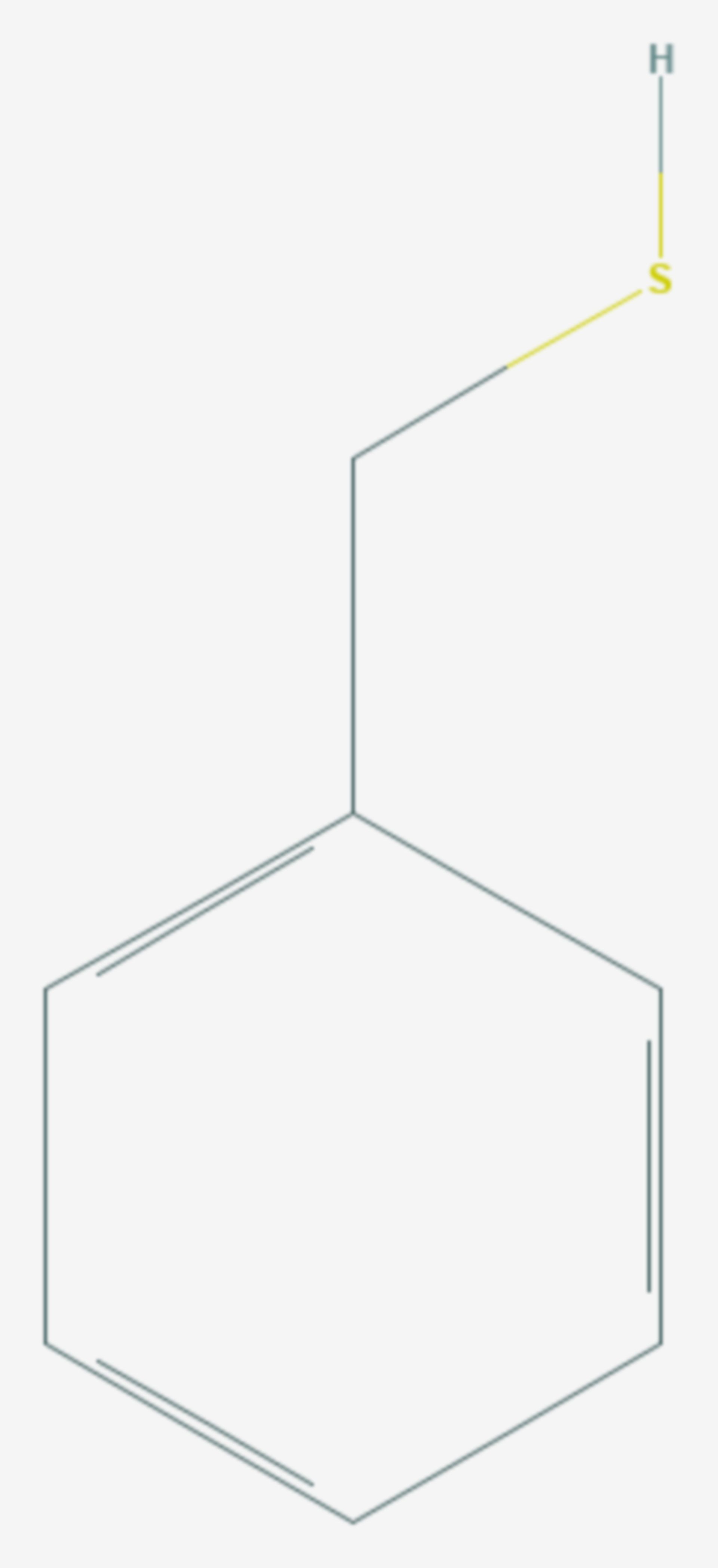 Benzylmercaptan (Strukturformel)