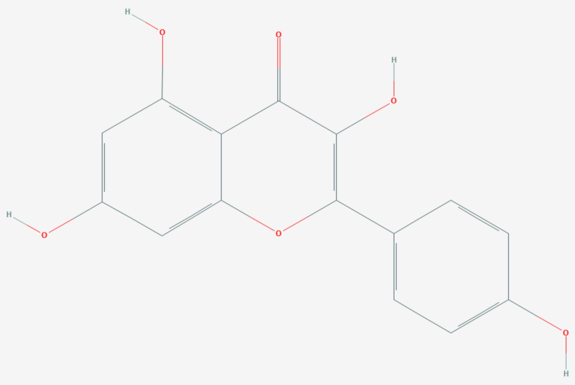 Kaempferol (Strukturformel)