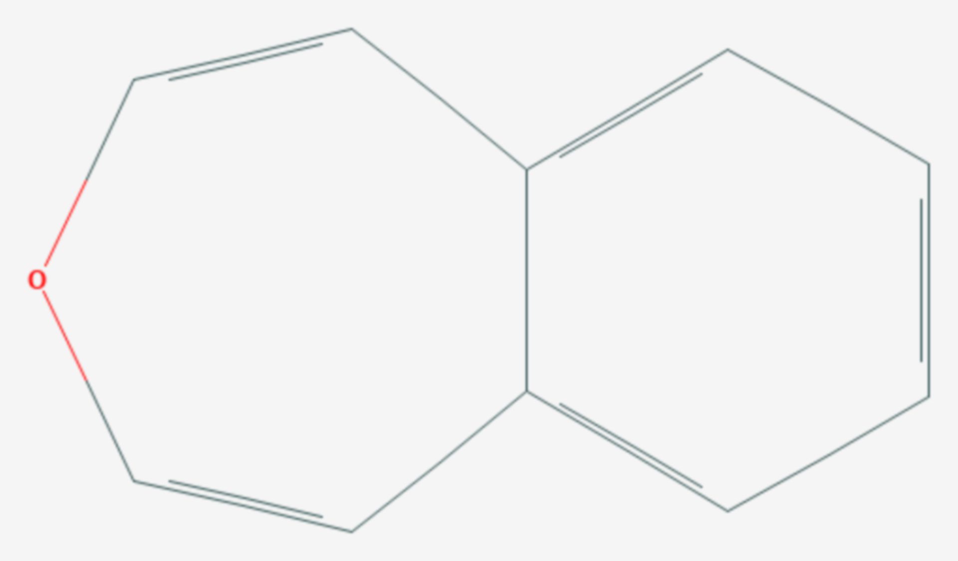 3-Benzoxepin (Strukturformel)