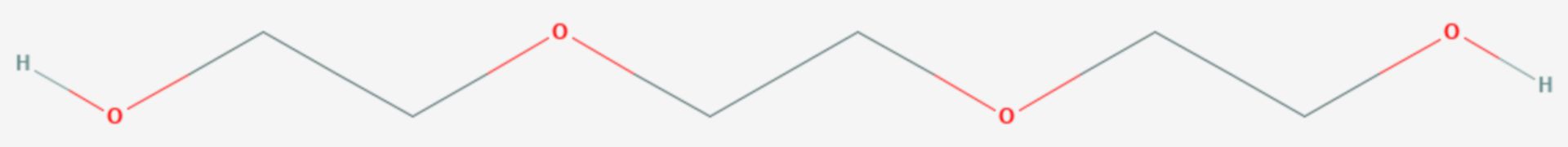Triethylenglycol (Strukturformel)