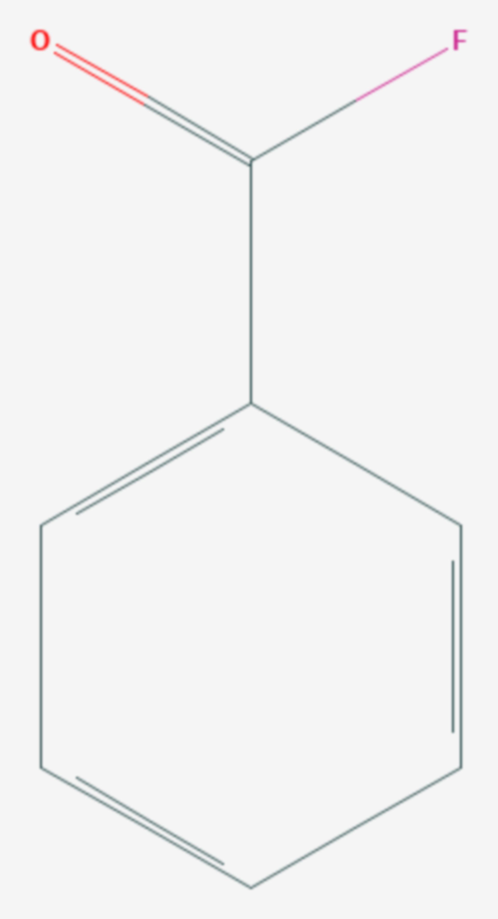 Benzoylfluorid (Strukturformel)