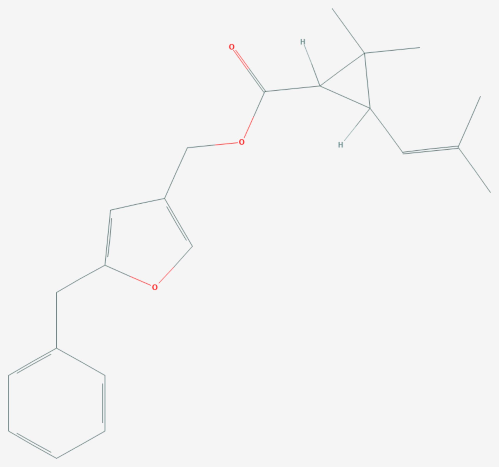Resmethrin (Strukturformel)