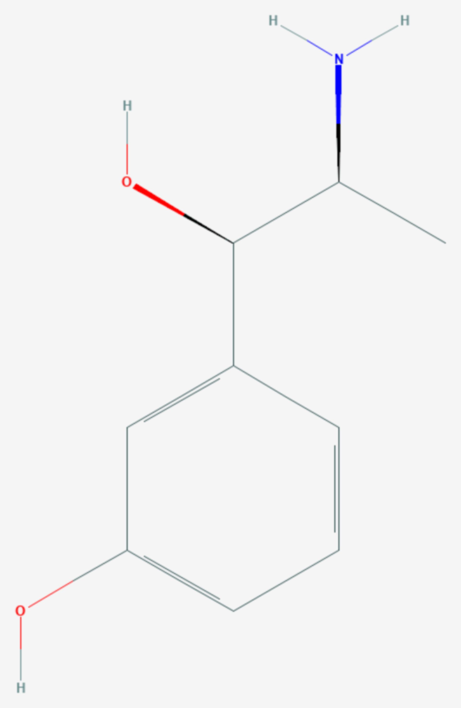 Metaraminol (Strukturformel)