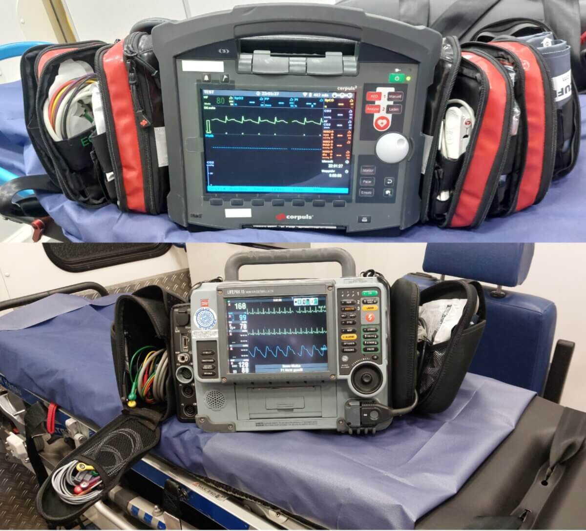 EKG-Monitor (Corpuls C3T/ Lifepak 15)