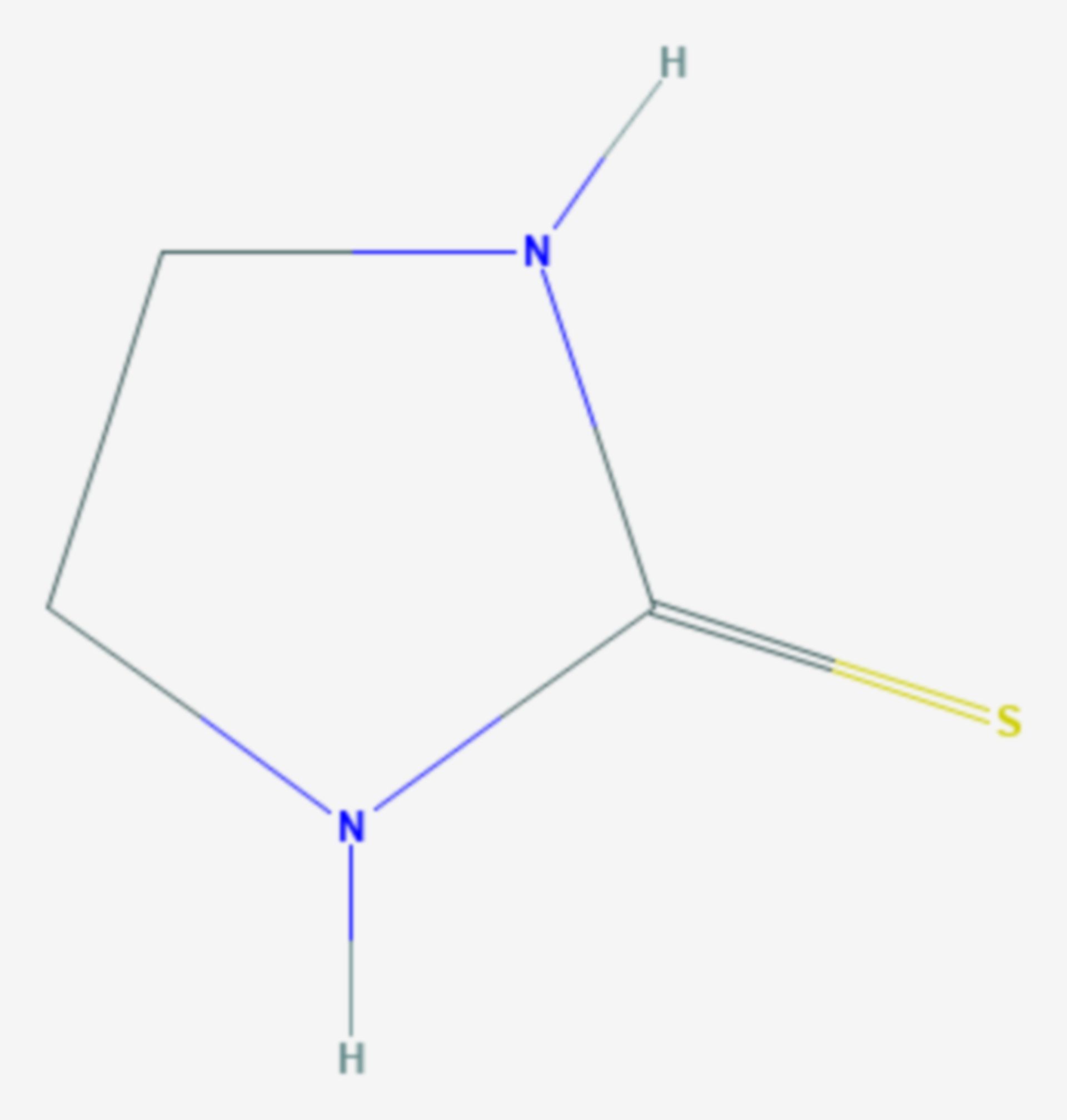 Ethylenthioharnstoff (Strukturformel)