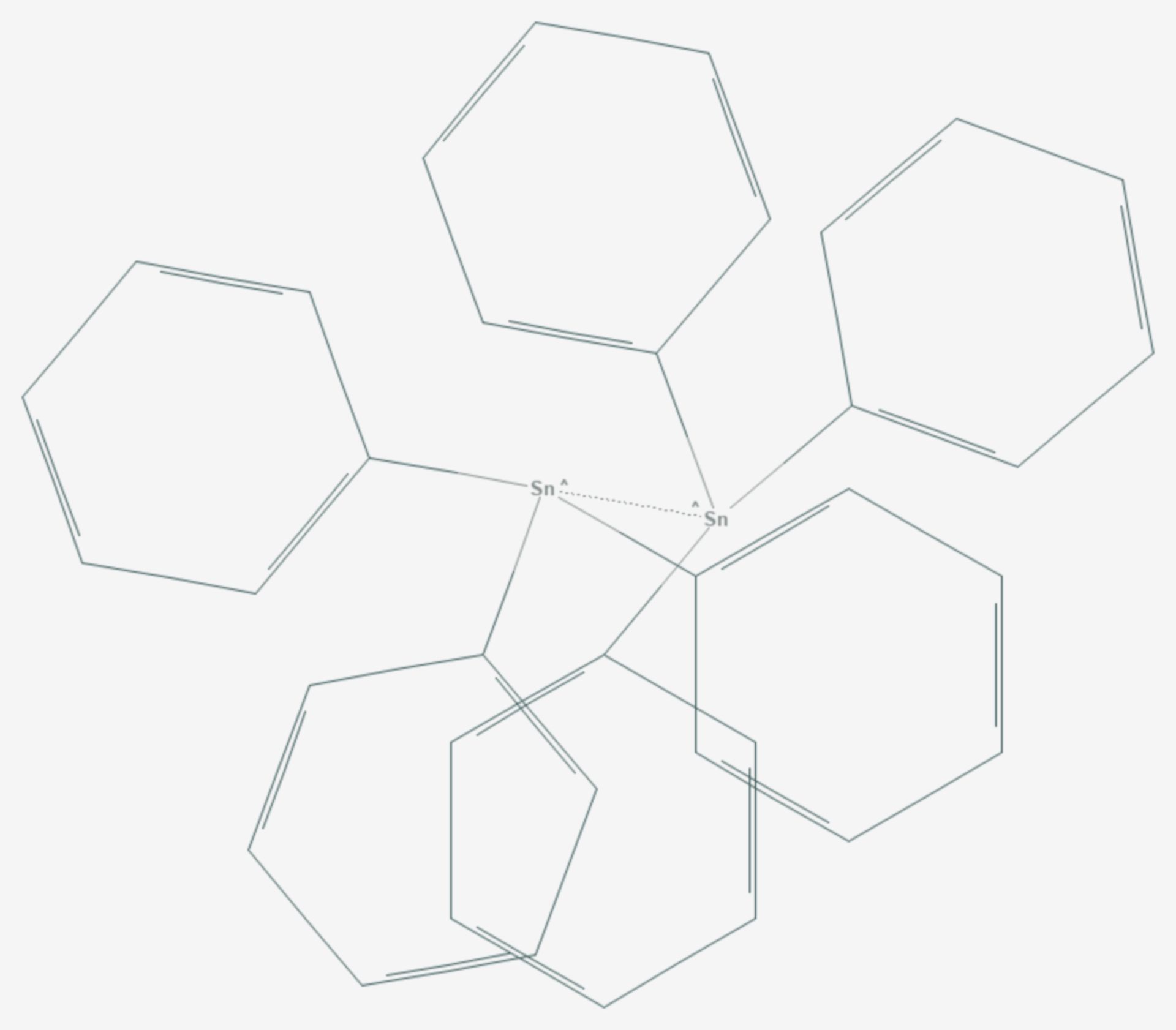 Hexaphenyldistannan (Strukturformel)