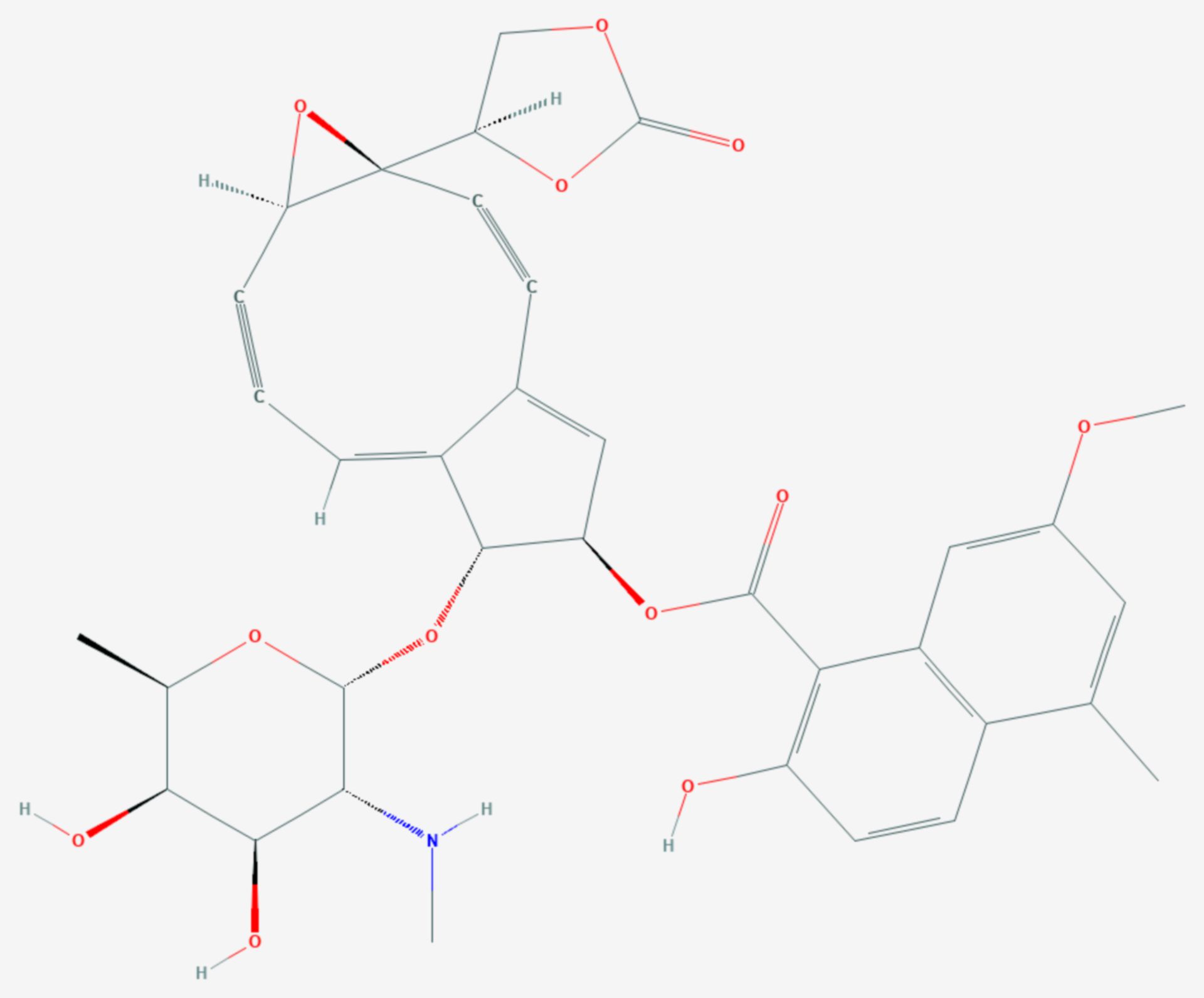 Zinostatin (Strukturformel)