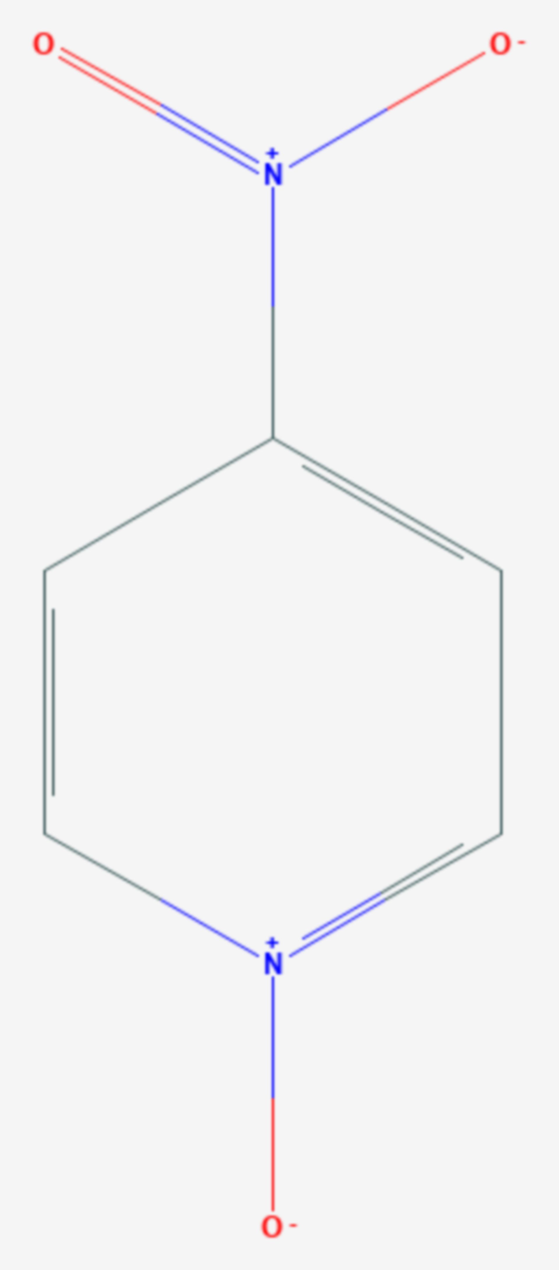 4-Nitropyridin-N-oxid (Strukturformel)