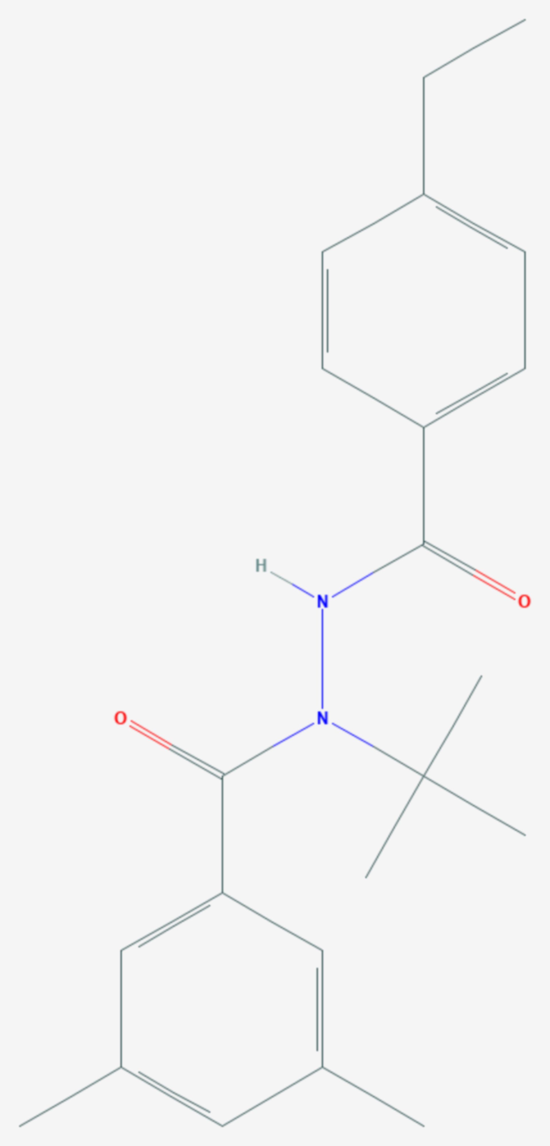 Tebufenozid (Strukturformel)