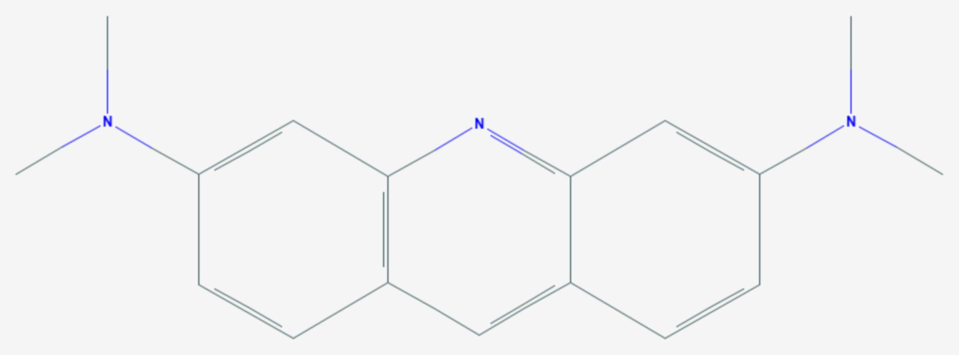 Acridinorange (Strukturformel)
