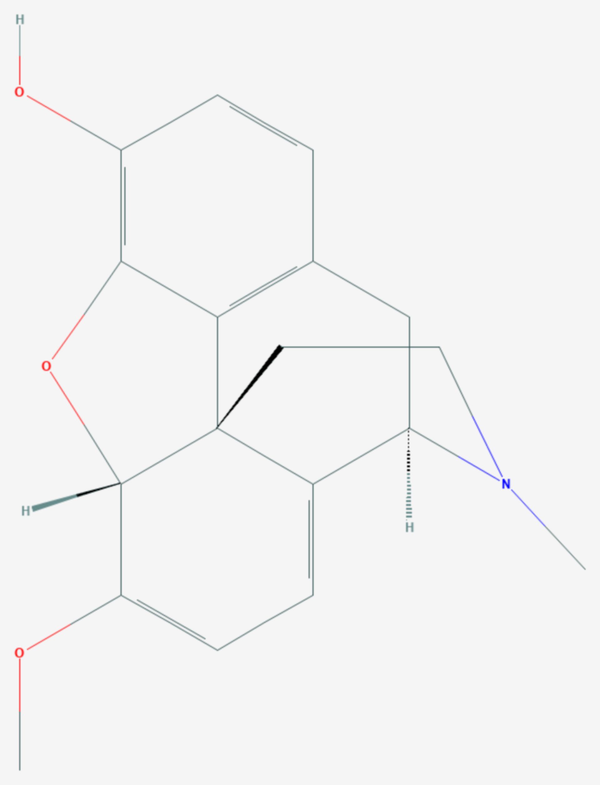 Oripavin (Strukturformel)