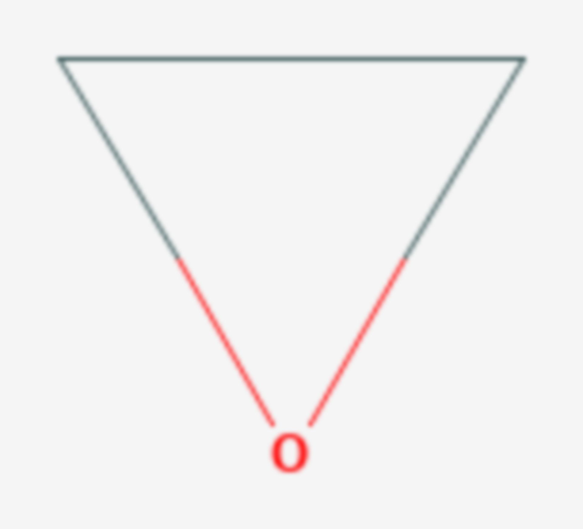 Ethylenoxid (Strukturformel)